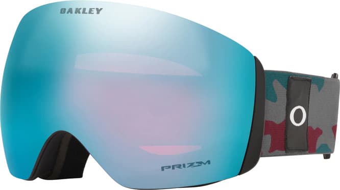 Product gallery image number 1 for product Flight Deck L Goggles - Dark Grey Grenache Camo - Prizm Snow Sapphire Iridium Lens