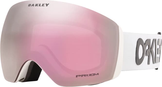 Product image for Flight Deck L Goggles - Factory Pilot White - Prizm Snow Hi Pink Lens