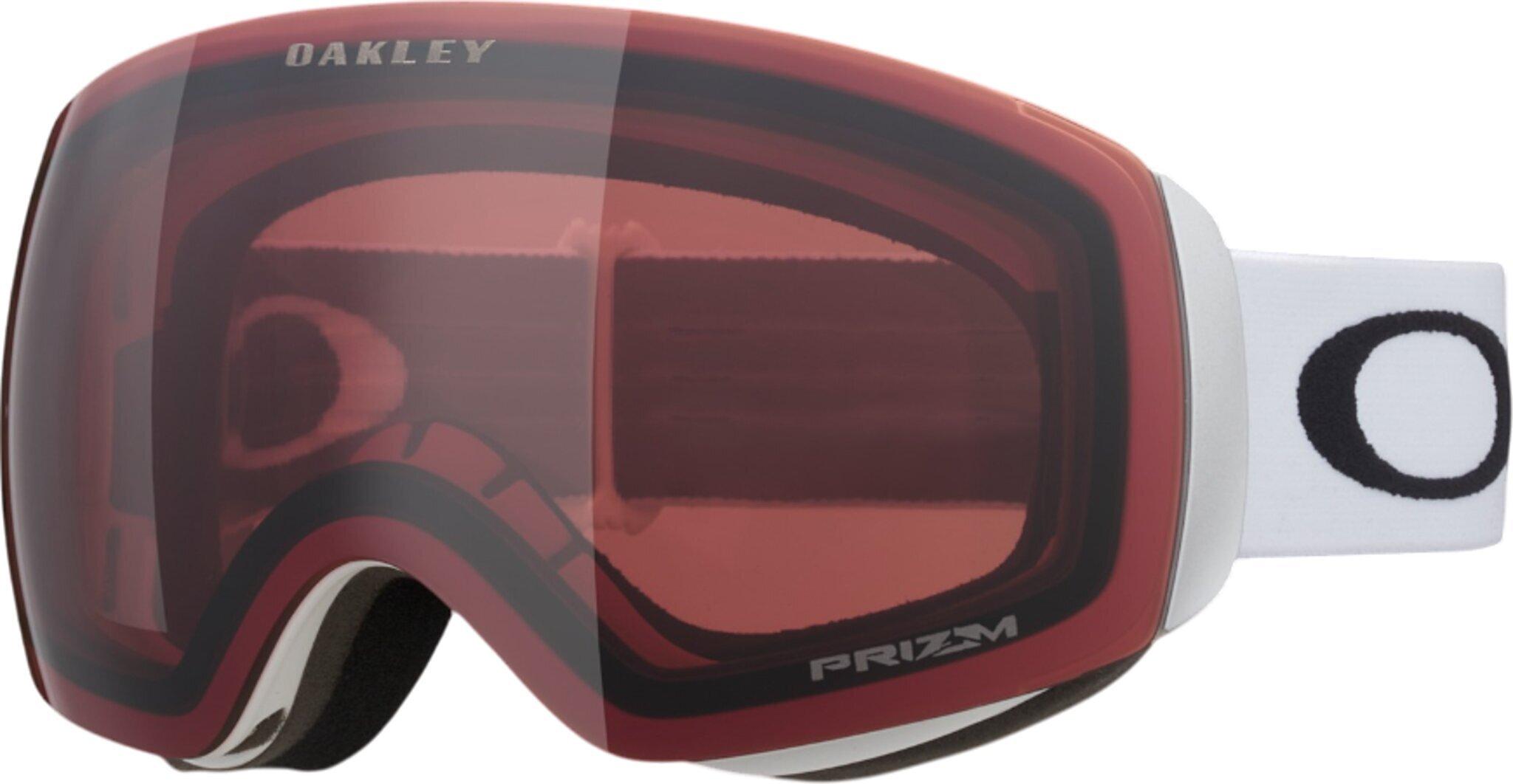 Product image for Flight Deck M Goggles - Matte White - Prizm Snow Garnet Lens