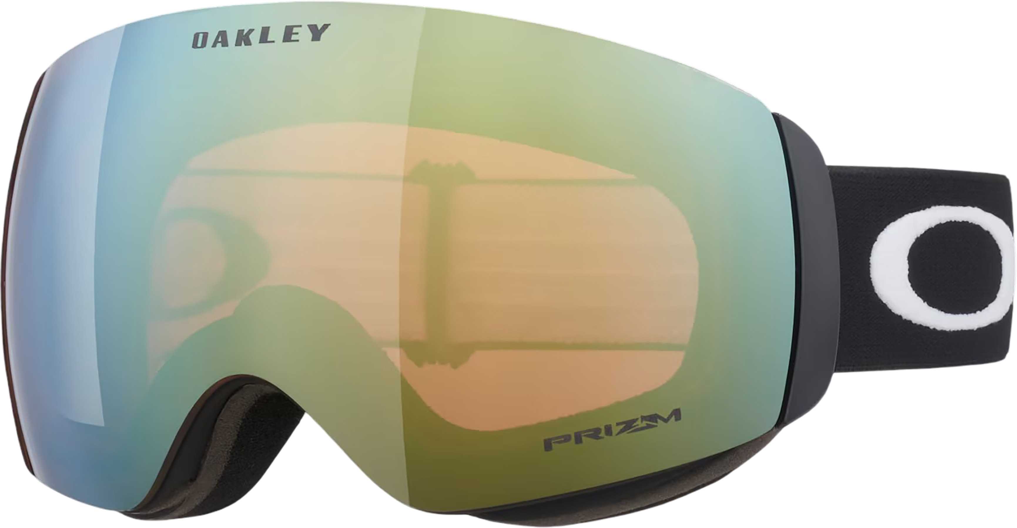 Image de produit pour Lunettes de ski Flight Deck M - Matte Black - Verres Prizm Sage Gold Iridium