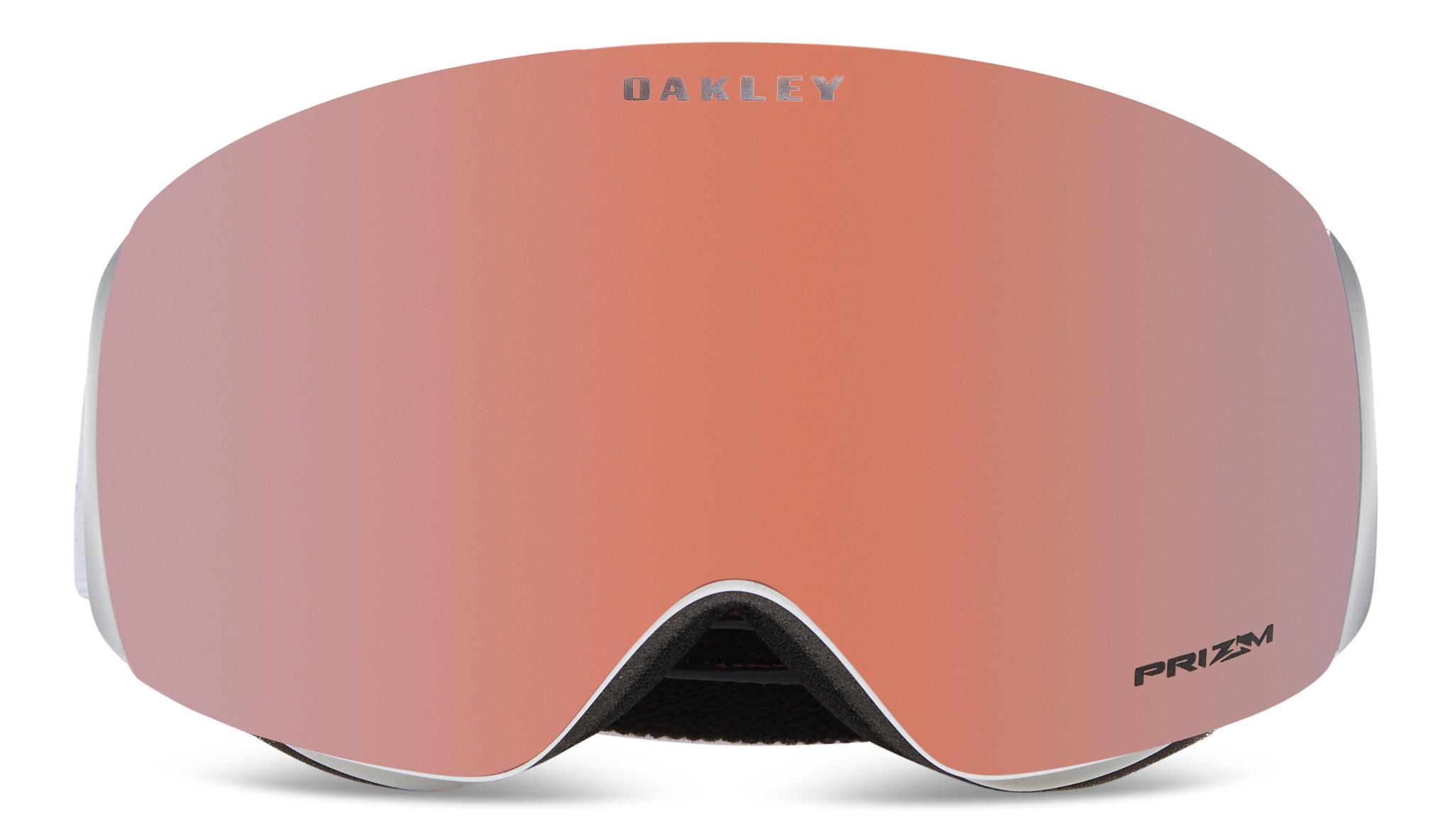 Product gallery image number 1 for product Flight Deck M Goggles - Matte White - Prizm Rose Gold Lens