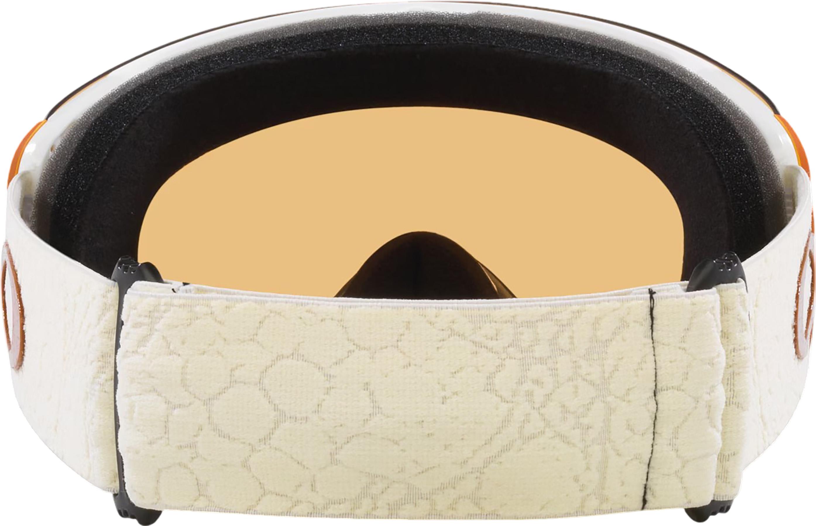 Product gallery image number 3 for product Flight Deck M Goggles - Arctic White Cell - Prizm Snow Persimmon Lens