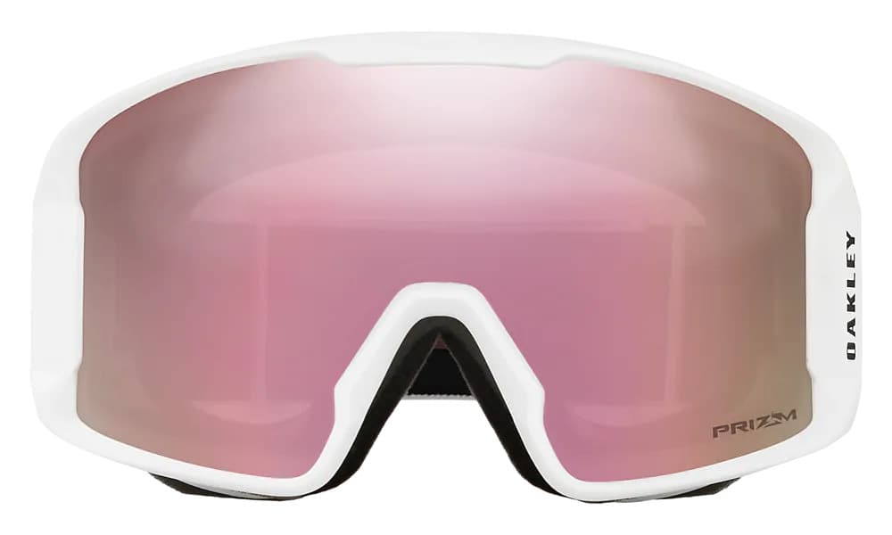 Product gallery image number 3 for product Line Miner XL Goggles - Matte White - Prizm HI Pink Iridium Lens