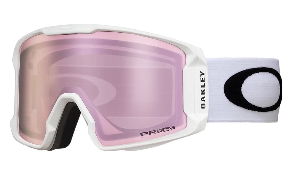 Product gallery image number 1 for product Line Miner XL Goggles - Matte White - Prizm HI Pink Iridium Lens