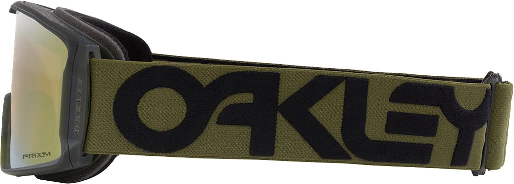 Product gallery image number 4 for product Line Miner L Snow Goggles - Matte Dark Brush - Prizm Sage Gold Iridium Lens