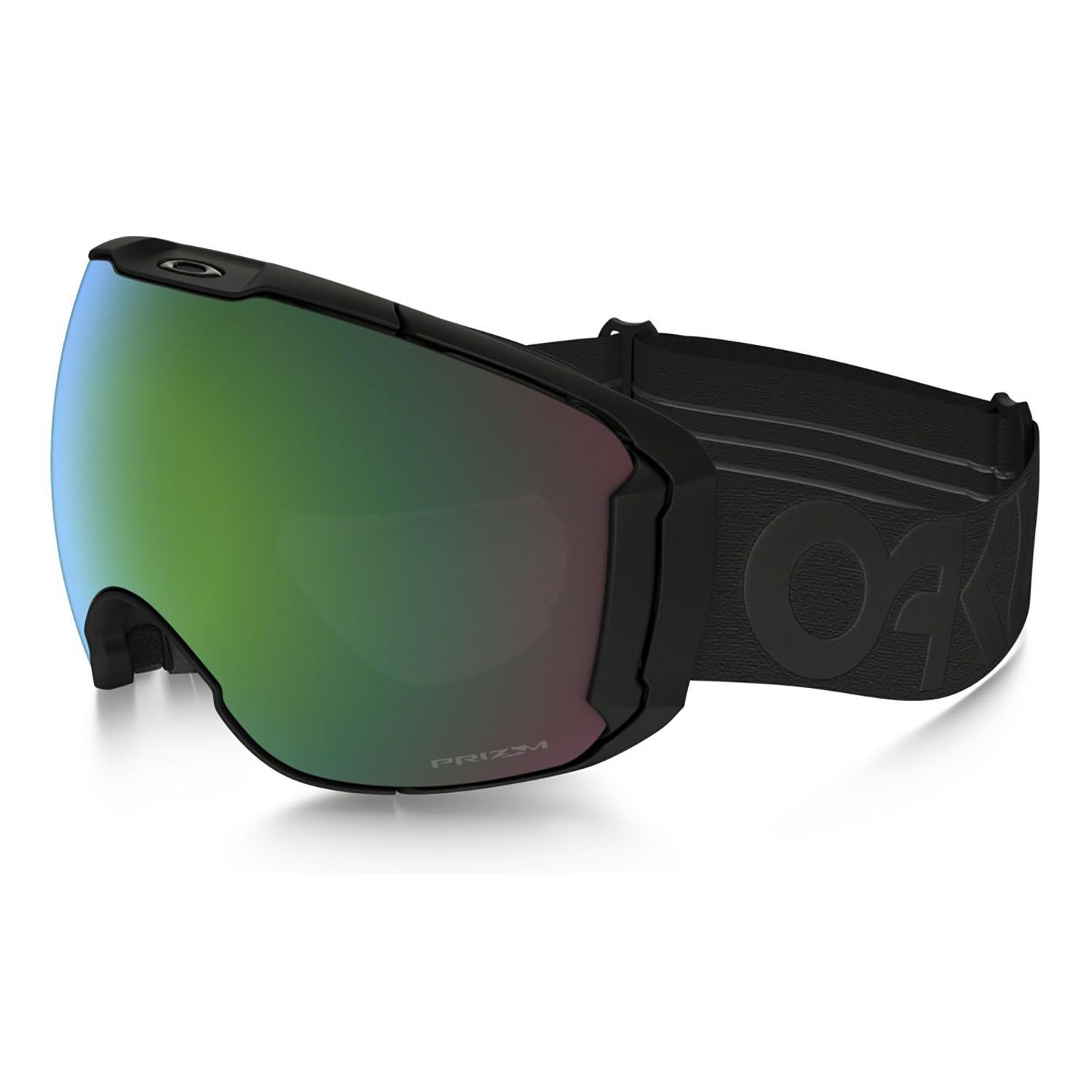 Product gallery image number 1 for product Airbrake XL Goggles - Factory Pilot Blackout - Prizm Jade Iridium and Prizm Rose Lens