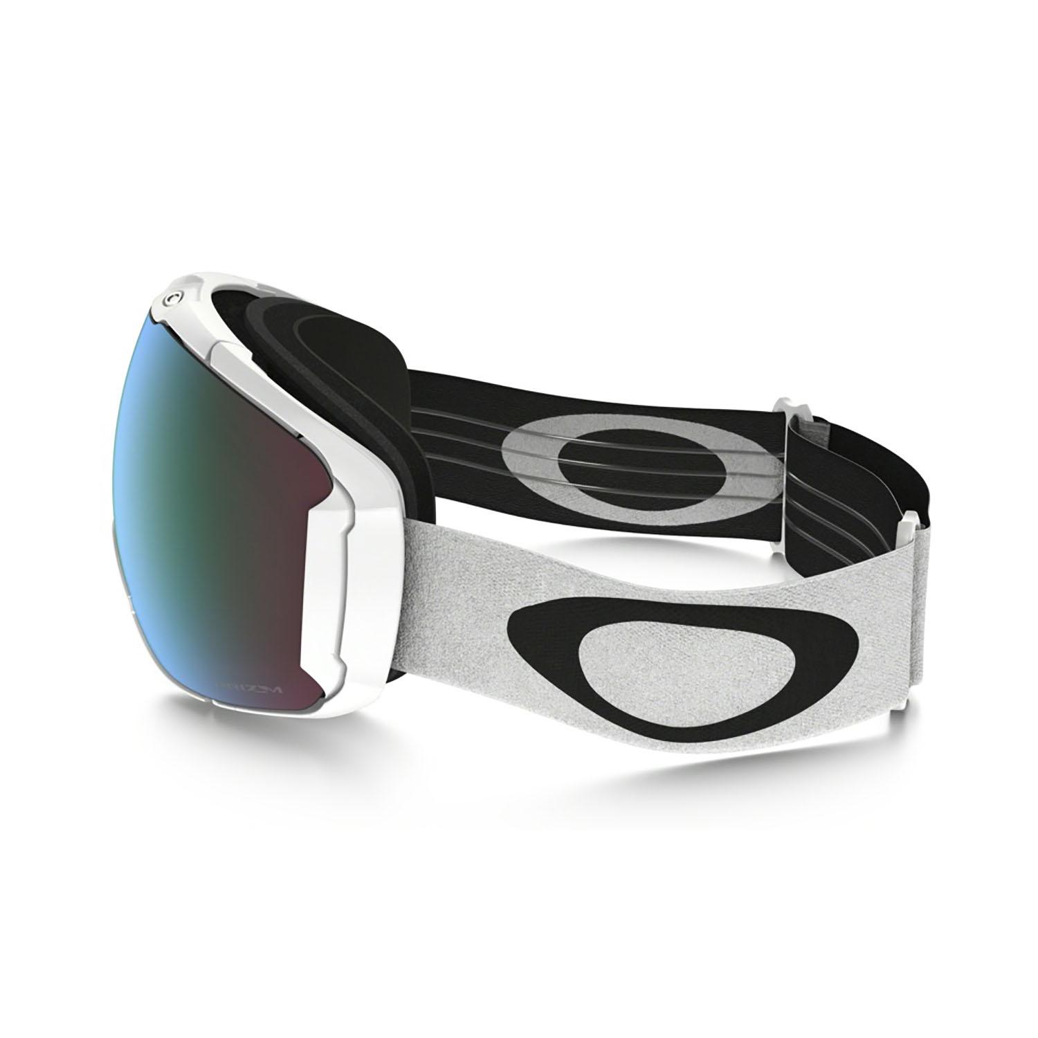 Product gallery image number 2 for product Airbrake XL Goggles - Polished White - Prizm Jade Iridium and Prizm Sapphire Iridium Lens