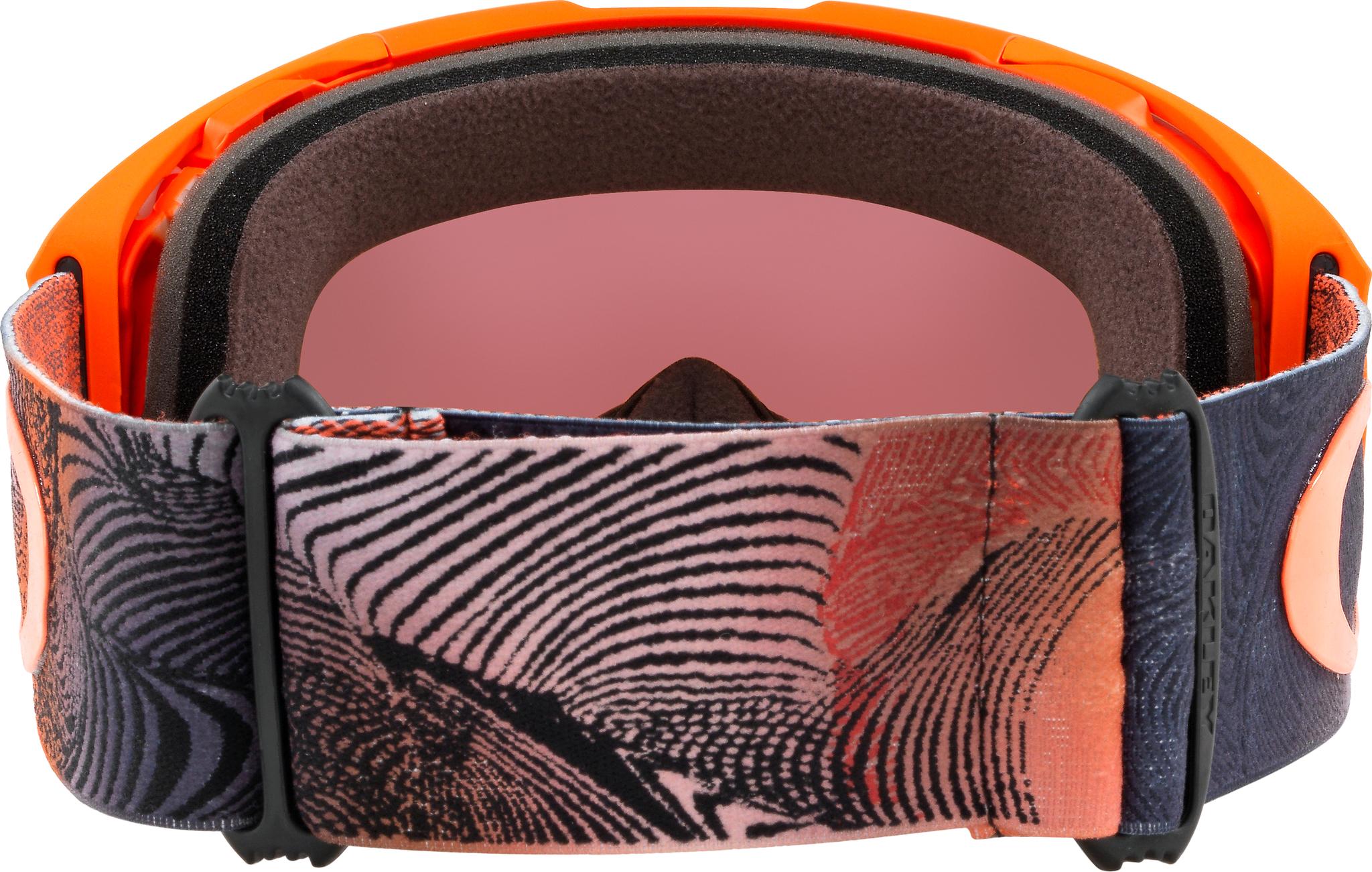 Product gallery image number 4 for product Airbrake XL Goggles - Mystic Flow Artic Surf Orange - Prizm Torch Hi Pink Iridium Lens