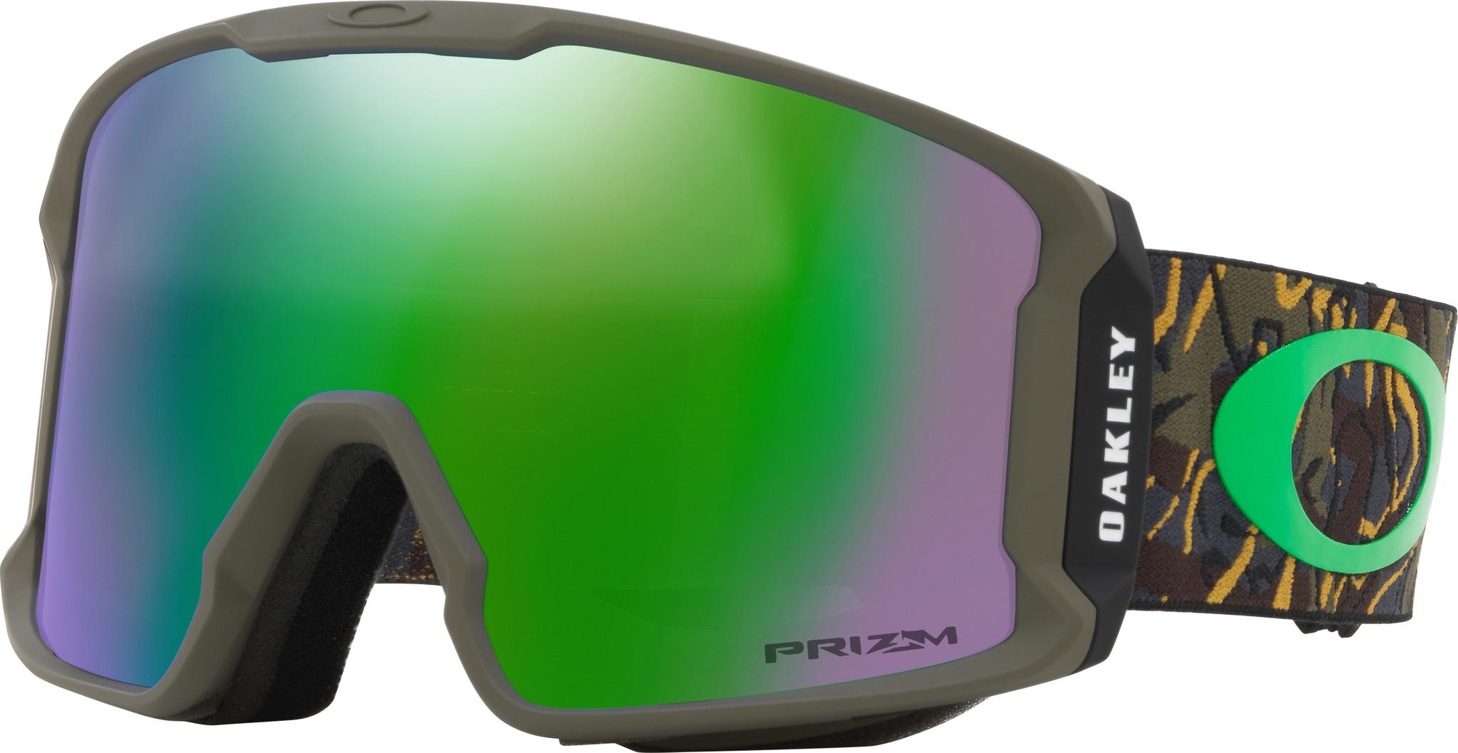 Product gallery image number 1 for product Line Miner Goggles - Camo Vine Jungle - Prizm Jade Iridium Lens
