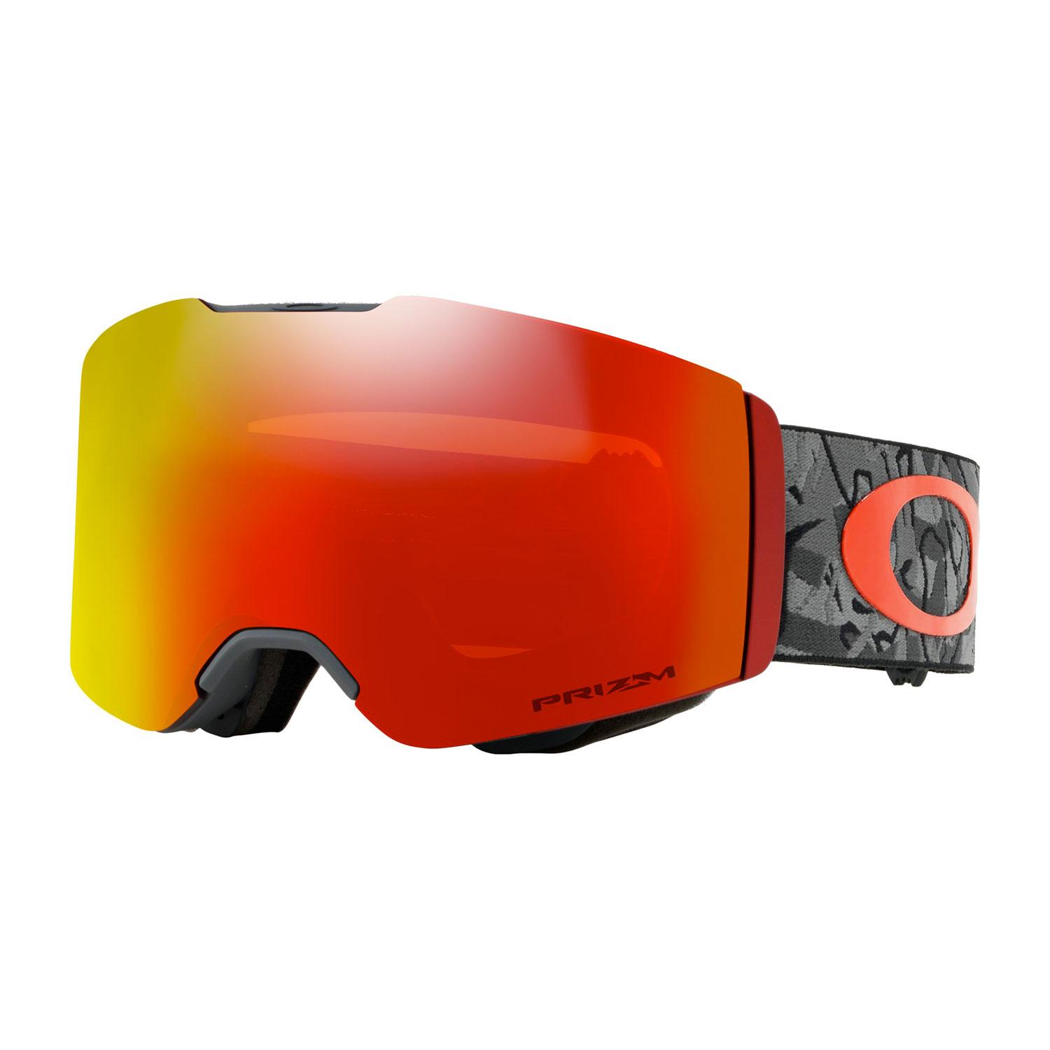 Product gallery image number 1 for product Fall Line Goggles - Arctic Fracture Red Sea - Prizm Sapphire Iridium Lens