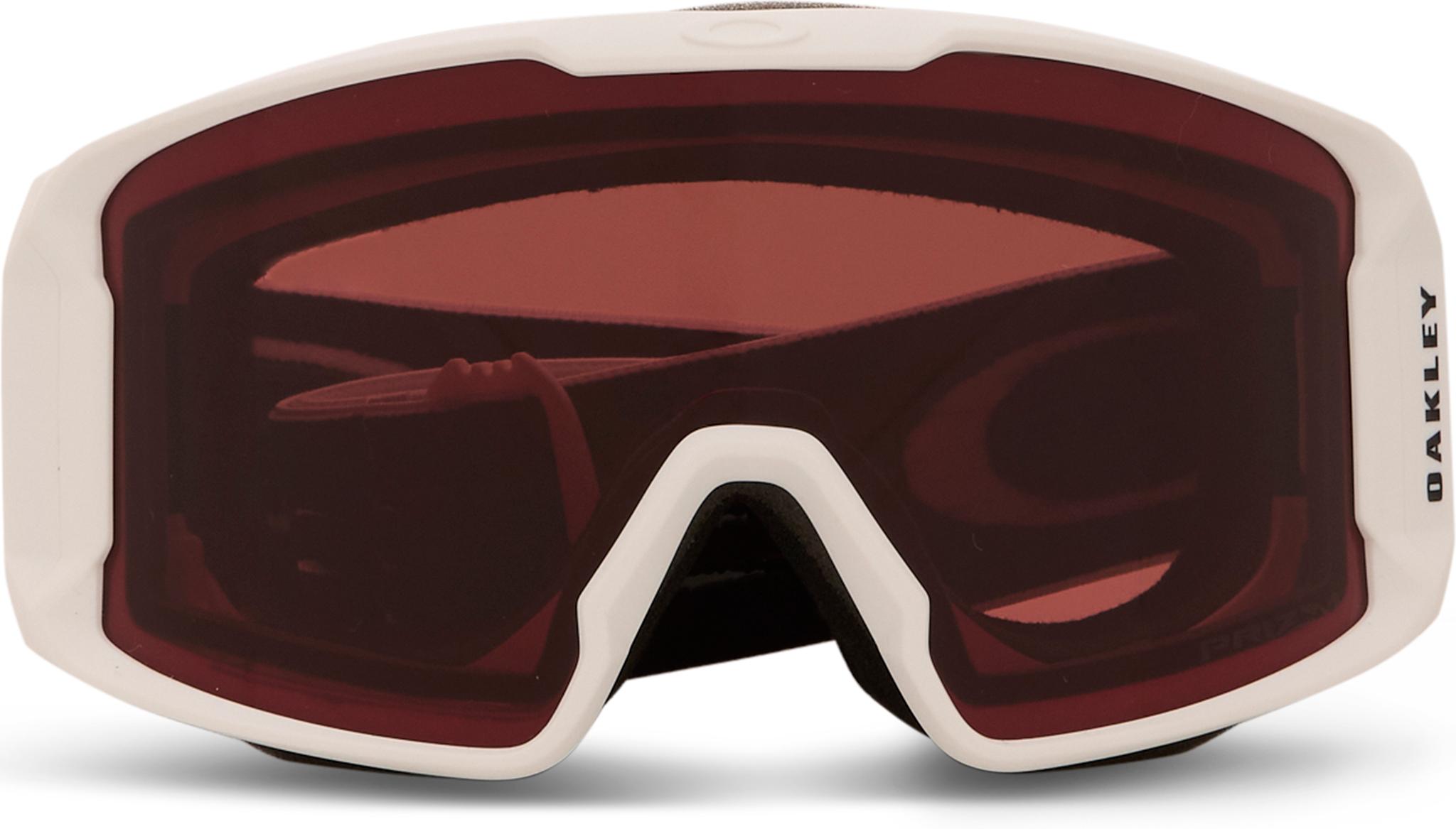 Image de produit pour Lunettes de ski Line Miner M - Matte White - Verres Prizm Snow Garnet