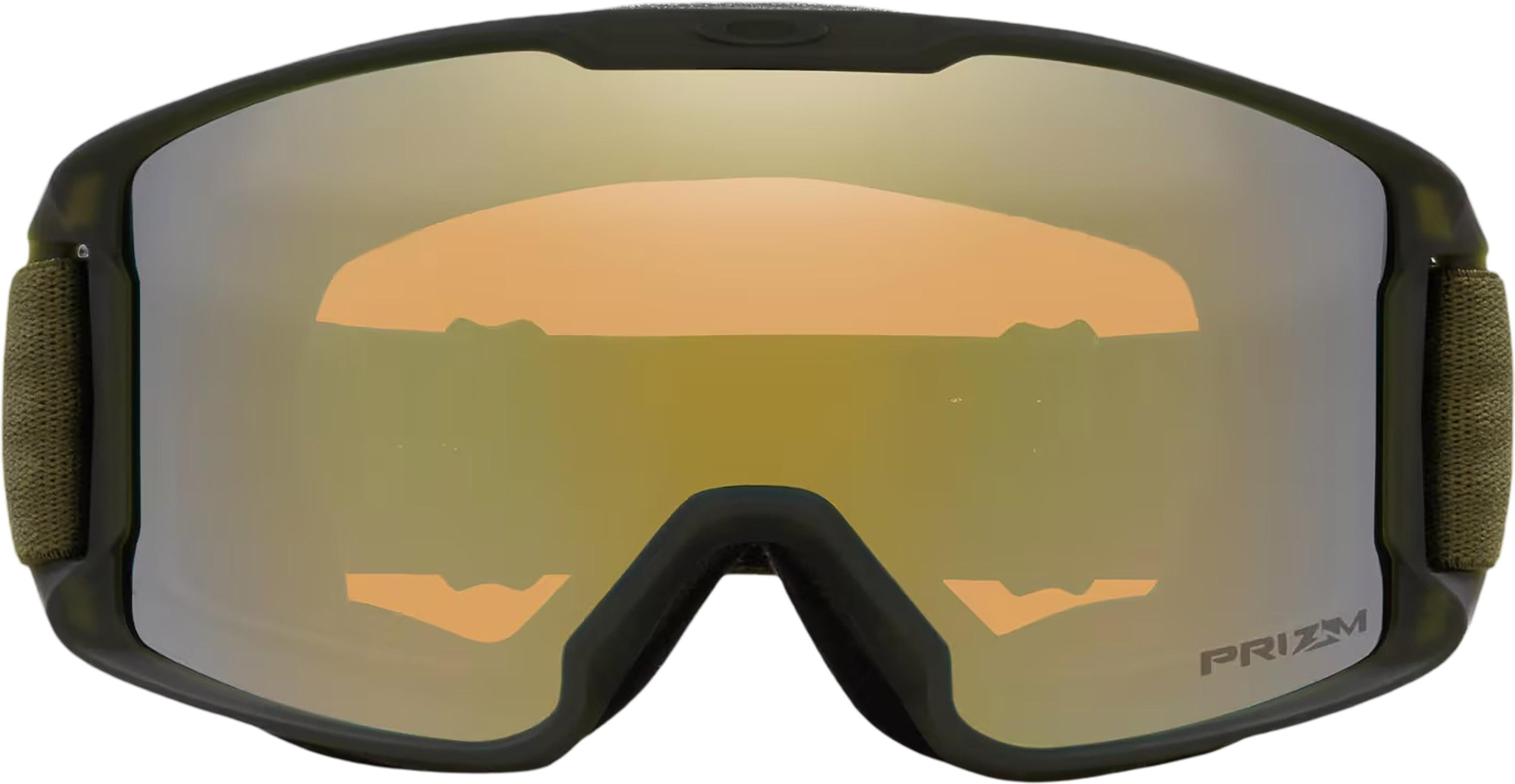 Product gallery image number 2 for product Lunettes de ski Youth Fit Line Miner - Matte Dark Brush - Verres Prizm Sage Gold Iridium