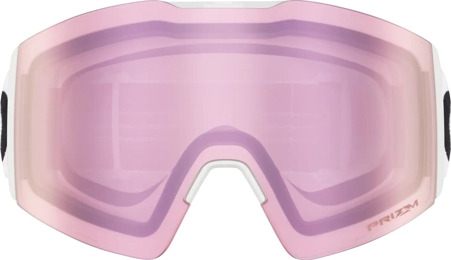 Product gallery image number 3 for product Fall Line L Goggles - Matte White - Prizm Snow Hi Pink Lens