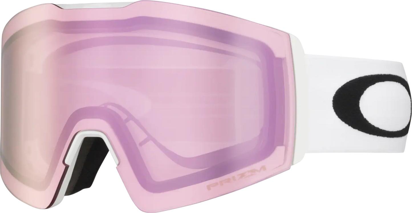 Product gallery image number 1 for product Fall Line L Goggles - Matte White - Prizm Snow Hi Pink Lens