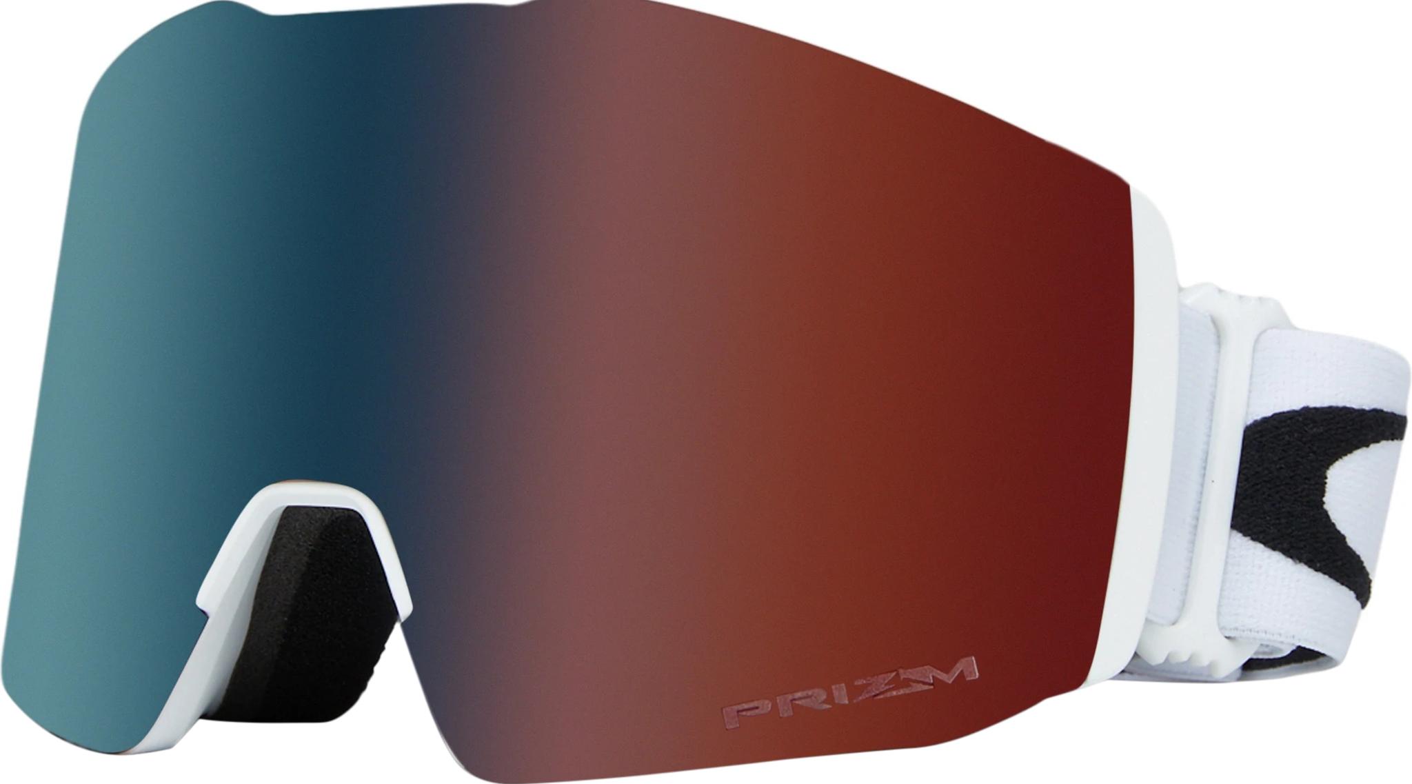 Product gallery image number 1 for product Fall Line M Goggles - Matte White - Prizm Snow Sapphire Iridium Lens