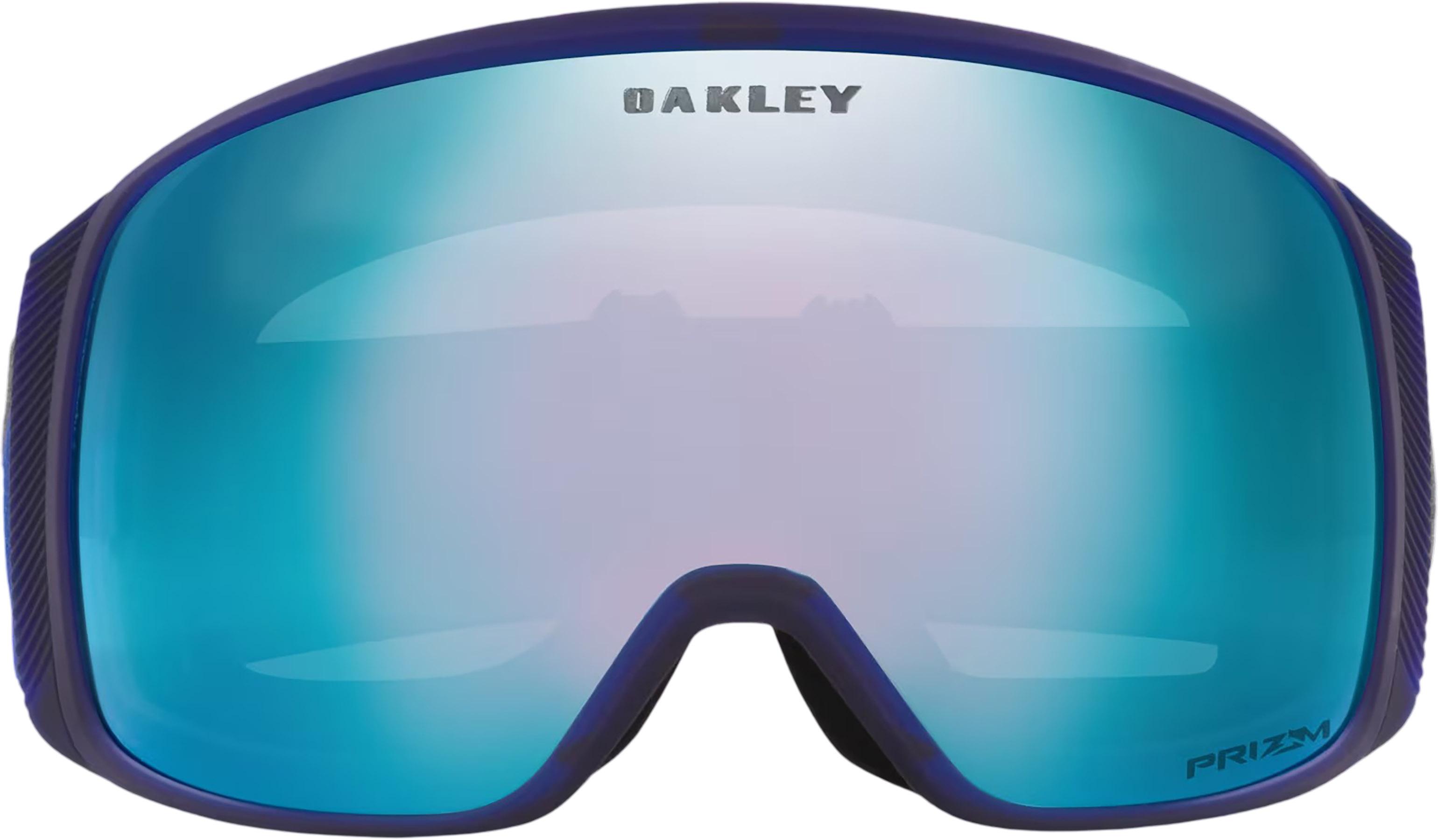 Product gallery image number 3 for product Flight Tracker L Goggles - Matte Navy - Prizm Snow Sapphire Iridium Lens