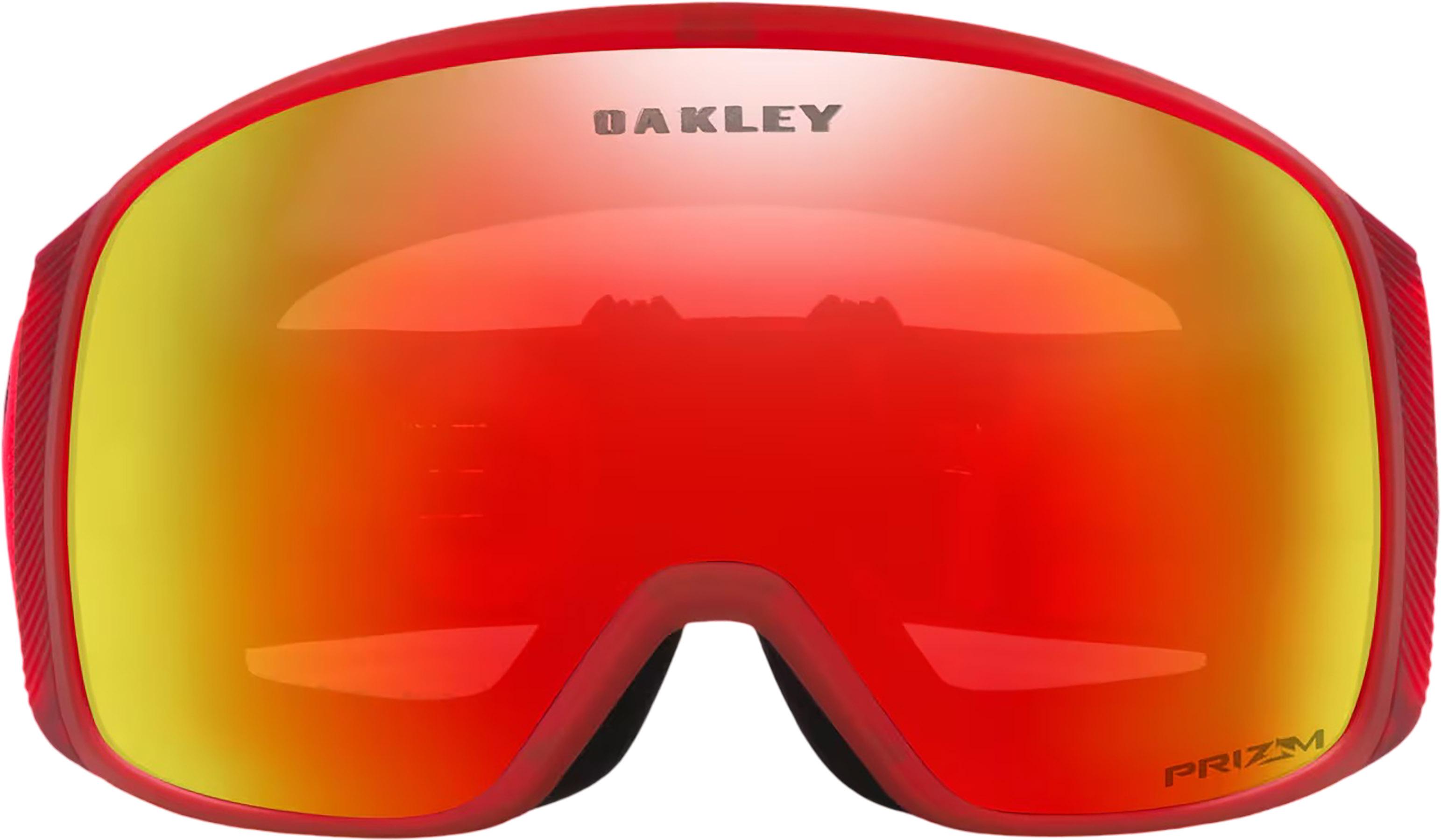 Product gallery image number 3 for product Flight Tracker L Goggles - Matte Redline - Prizm Snow Torch Iridium Lens