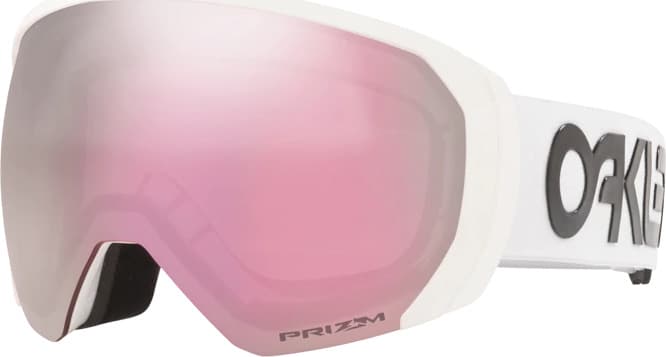 Product gallery image number 1 for product Flight Path XL Goggles - Factory Pilot White - Prizm Snow Hi Pink Lens