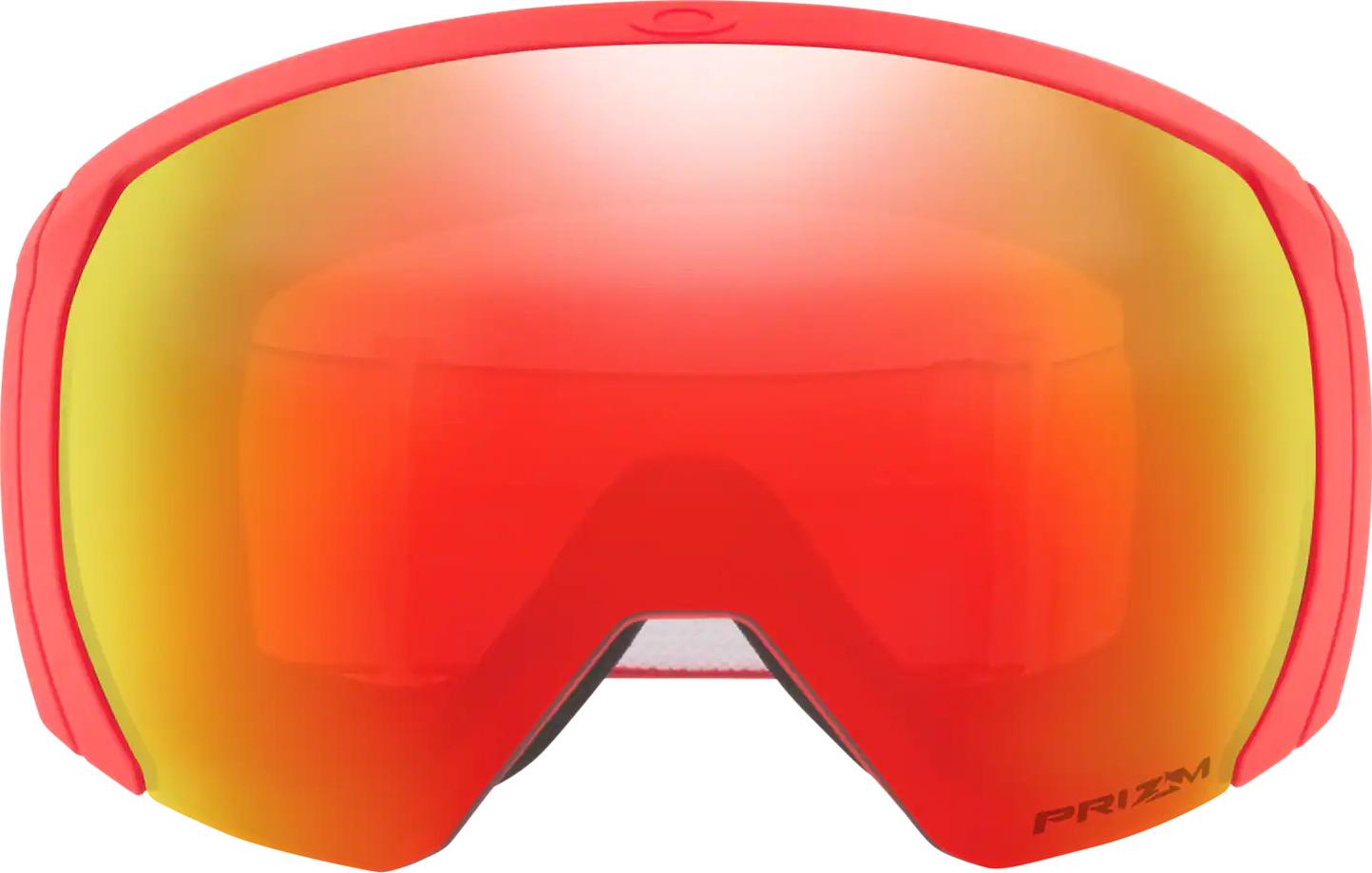 Product gallery image number 2 for product Flight Path L Googles - Redline Strap - Prizm Snow Torch Iridium Lens