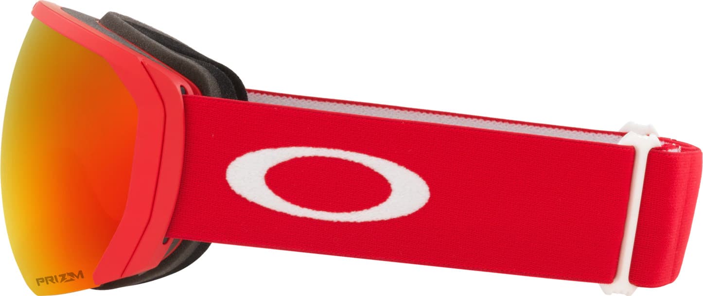 Product gallery image number 3 for product Flight Path L Googles - Redline Strap - Prizm Snow Torch Iridium Lens