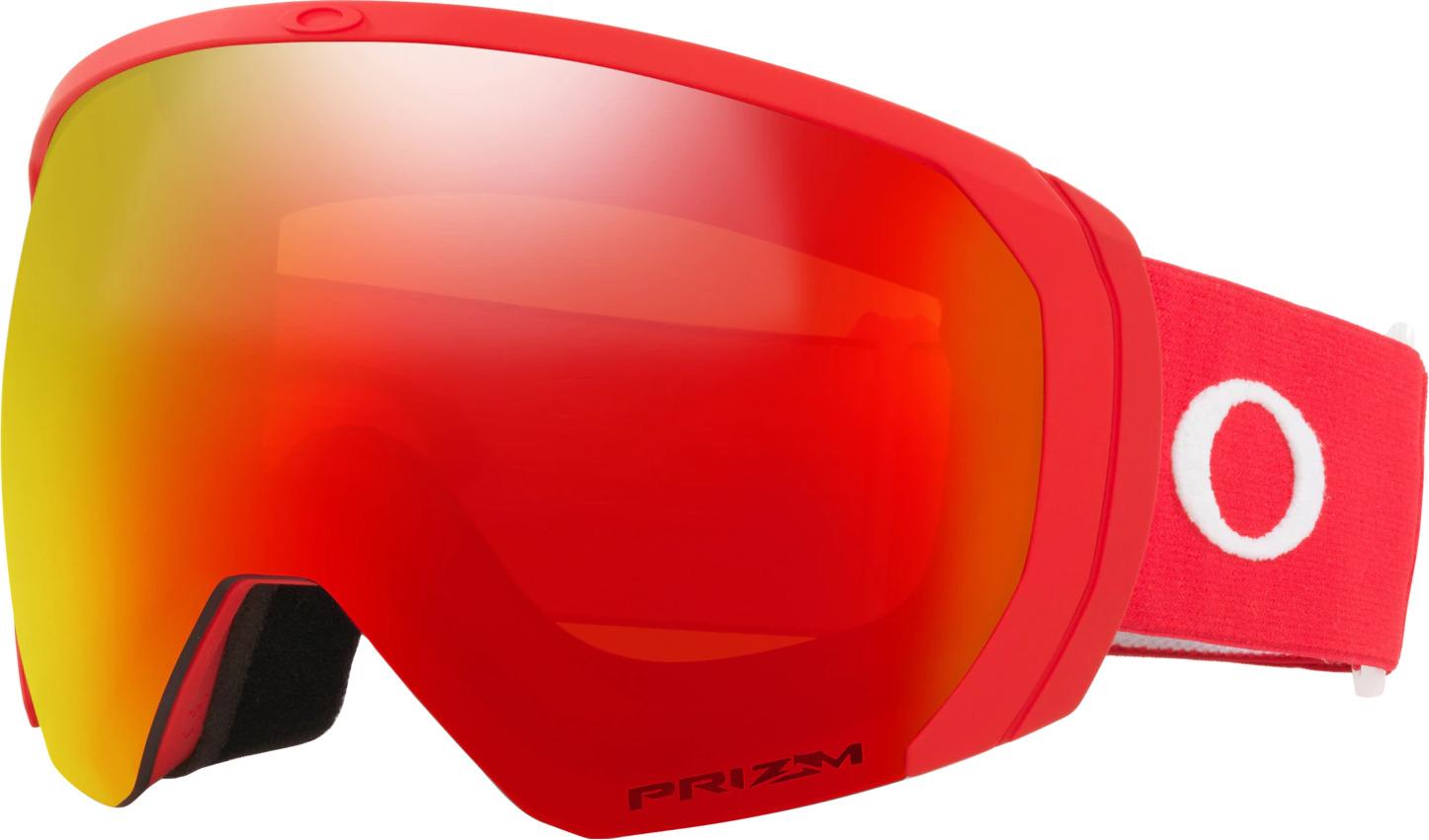Product gallery image number 1 for product Flight Path L Googles - Redline Strap - Prizm Snow Torch Iridium Lens