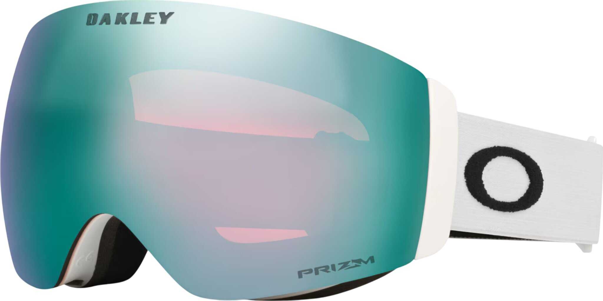 Product image for Flight Deck Pro M Goggles - Matte White - Prizm Snow Sapphire Iridium Lens