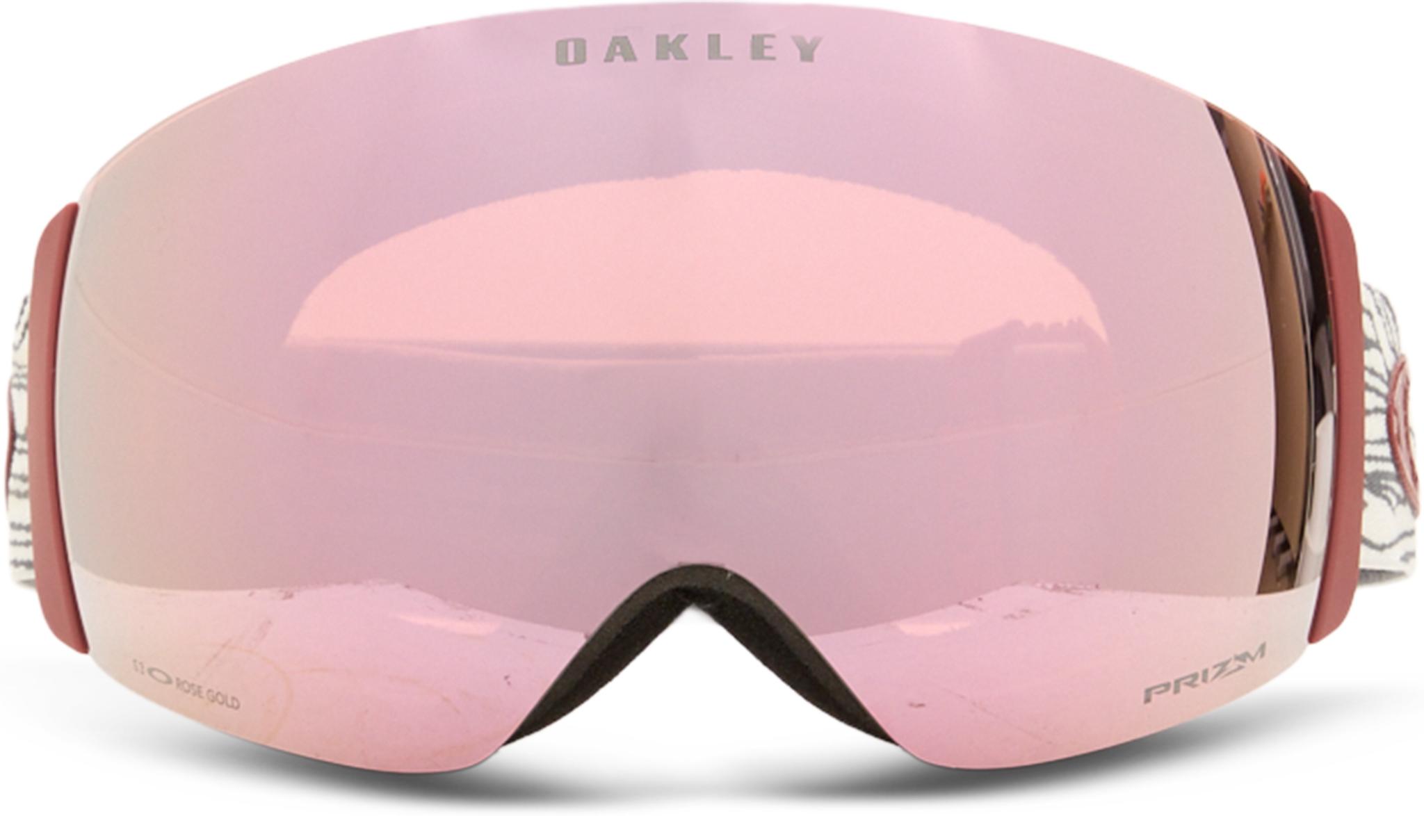 Product image for Flight Deck Pro M Goggles - Matte Black - Prizm Rose Gold Iridium Lens