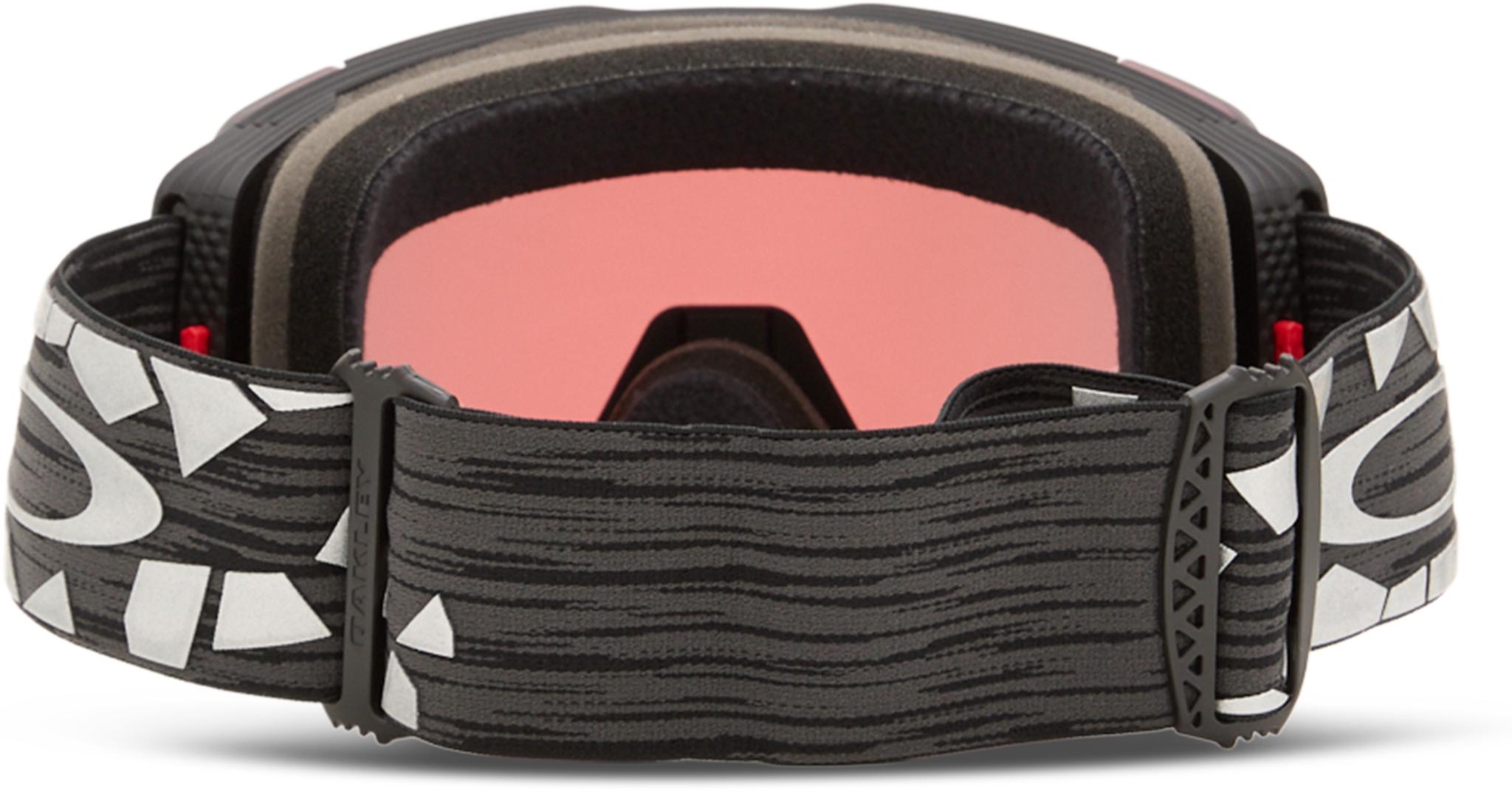 Product gallery image number 3 for product Line Miner Pro L Low Bridge Fit Goggles - Black Reinforce - Prizm Snow Torch Iridium Lens