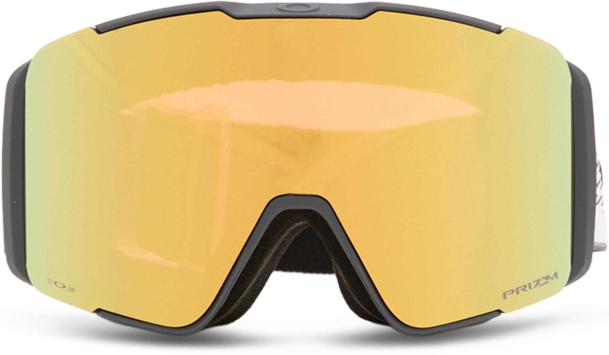Product image for Line Miner Pro L Low Bridge Fit Goggles - Black Forge - Prizm Snow 24K Iridium Lens