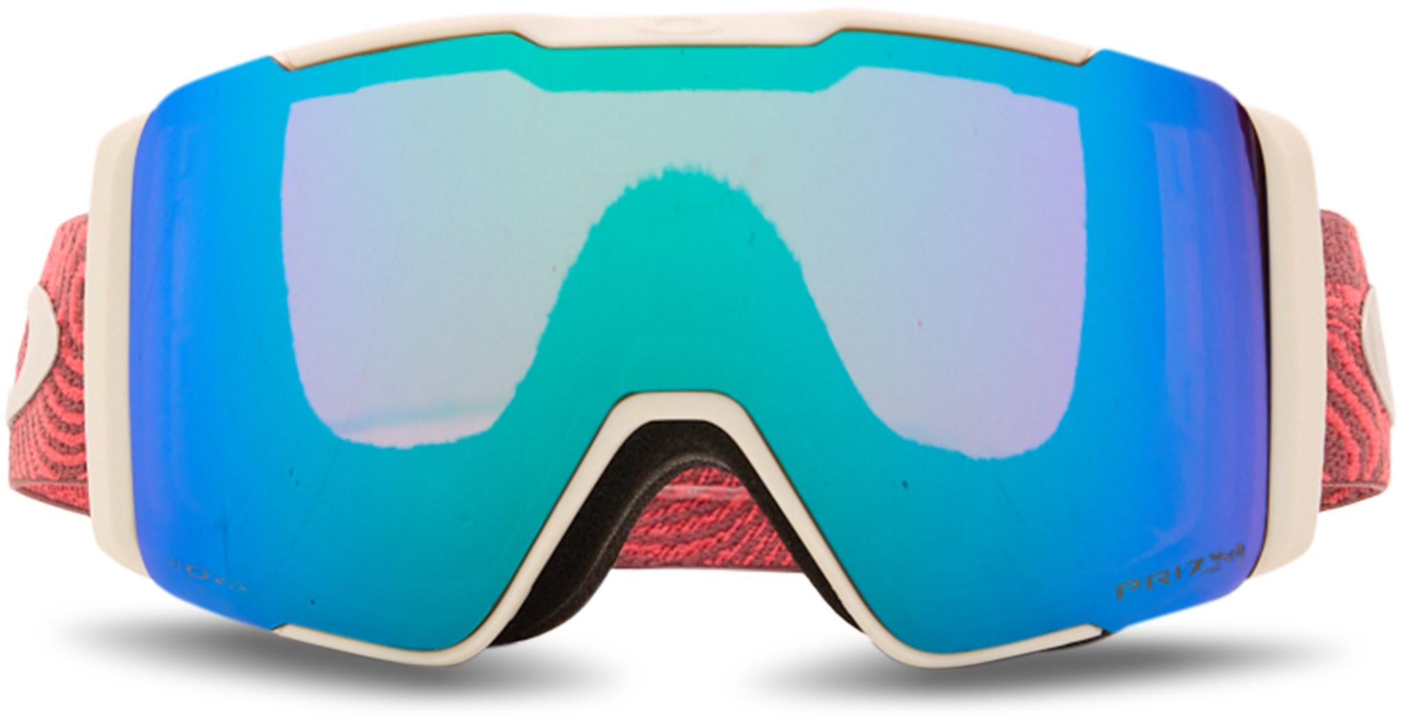 Product gallery image number 3 for product Line Miner Pro M Low Bridge Fit Goggles - Hibiscus Trails - Prizm Snow Argon Iridium Lens