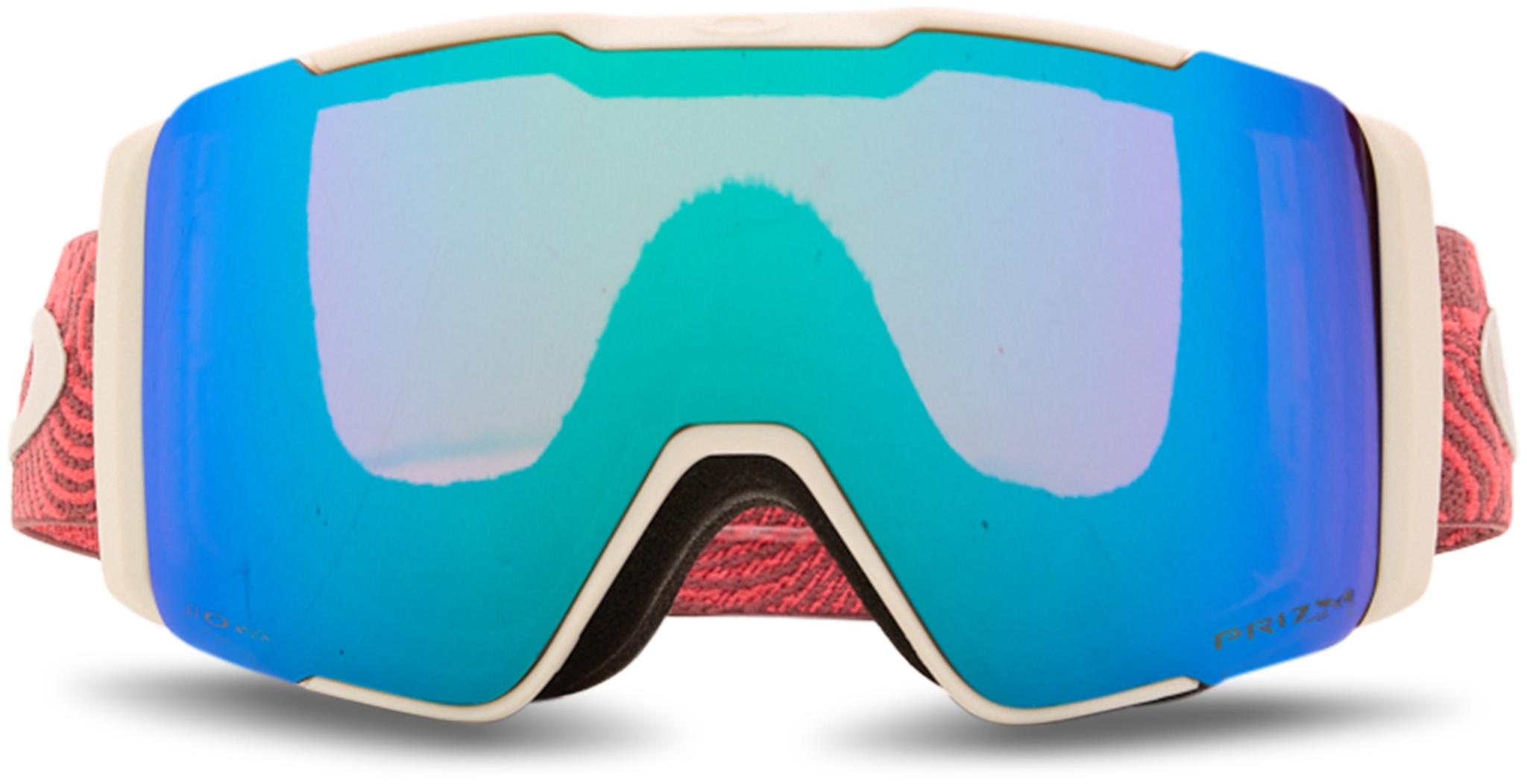 Product image for Line Miner Pro M Low Bridge Fit Goggles - Hibiscus Trails - Prizm Snow Argon Iridium Lens
