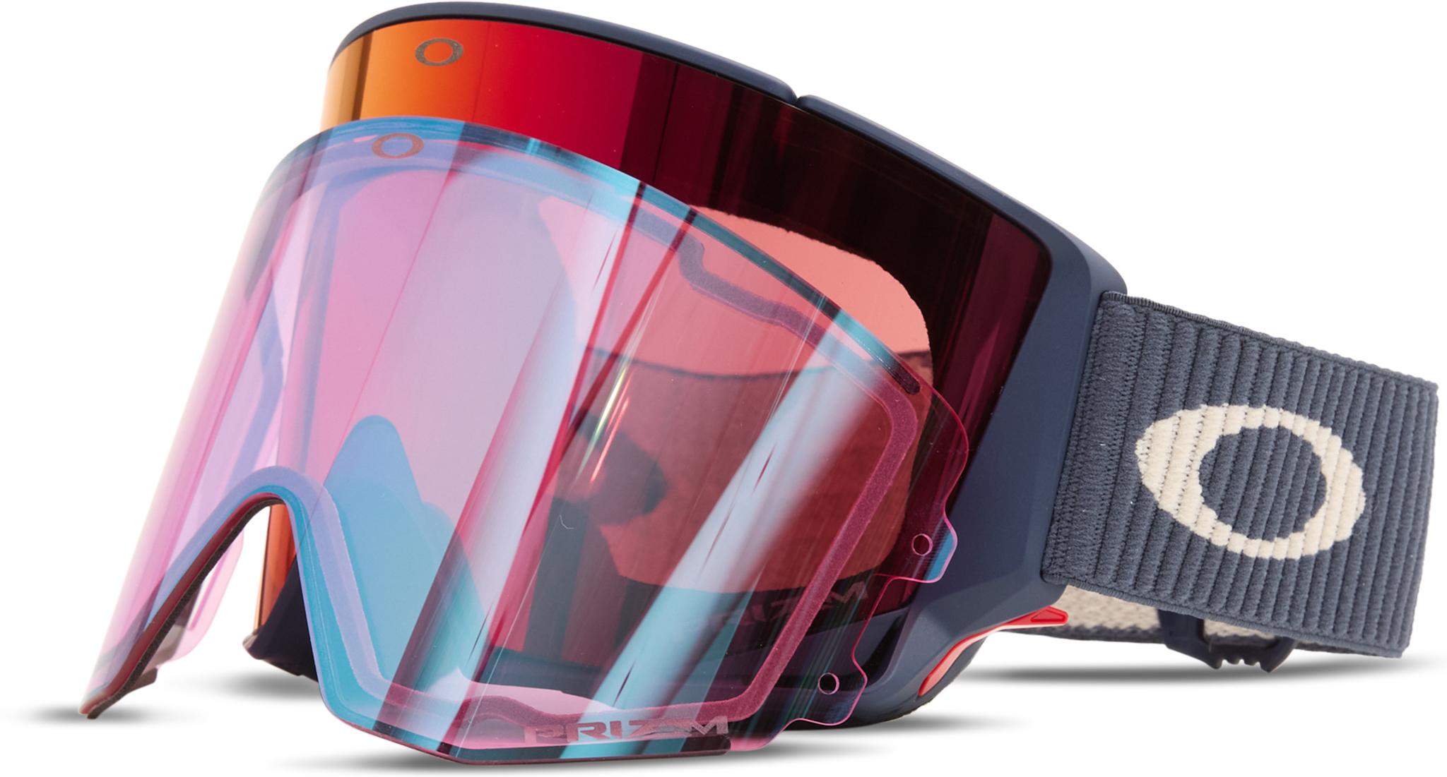 Product gallery image number 4 for product Flow Scape L Low Bridge Fit Goggles - India Ink Corduroy - Prizm Snow Torch Iridium Lens