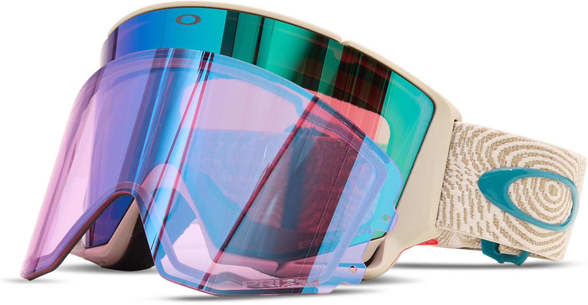 Product gallery image number 2 for product Flow Scape L Low Bridge Fit Goggles - Mist Trails - Prizm Snow Argon Iridium Lens