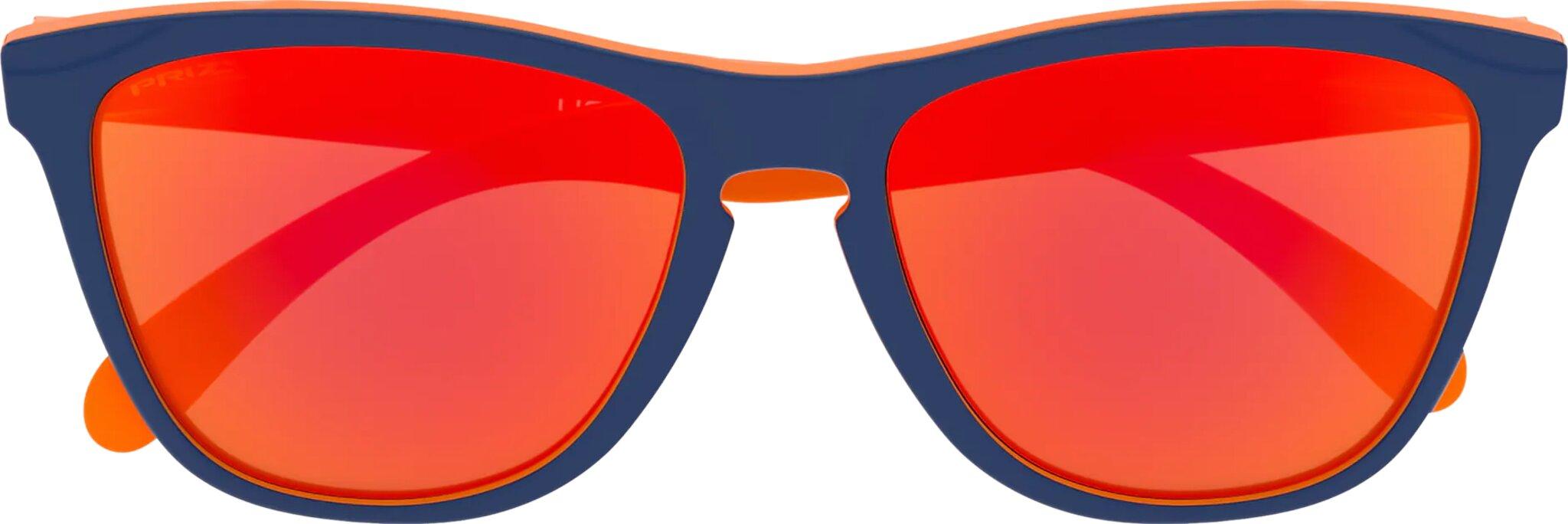 Product gallery image number 6 for product Frogskins 50/50 Collection Sunglasses - Orange Navy - Prizm Ruby Iridium Lens