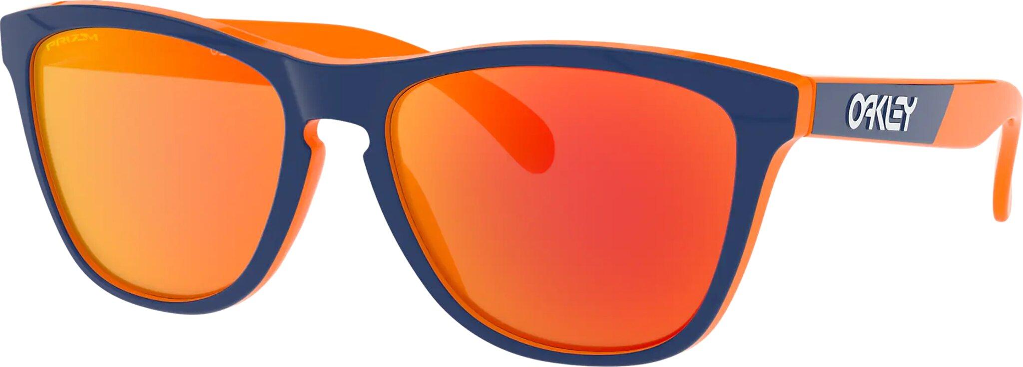 Product gallery image number 1 for product Frogskins 50/50 Collection Sunglasses - Orange Navy - Prizm Ruby Iridium Lens