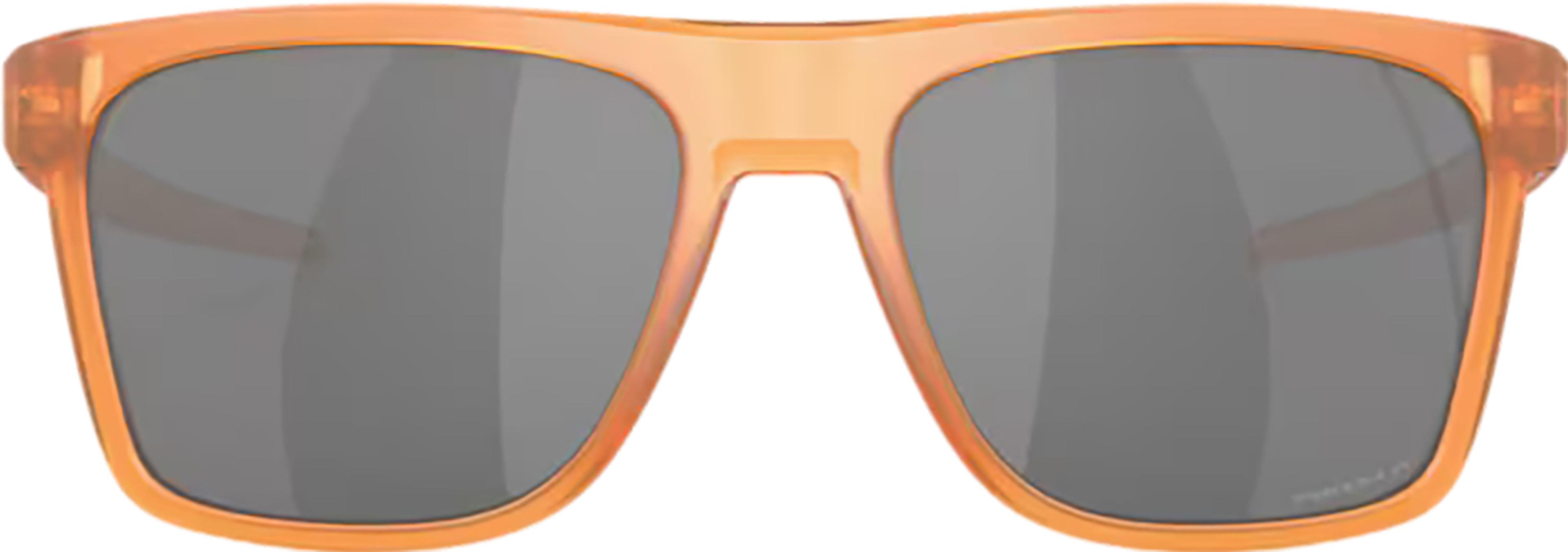 Image de produit pour Lunettes de soleil Leffingwell Coalesce - Matte Transparent Ginger - Lentilles Prizm Black - Homme 