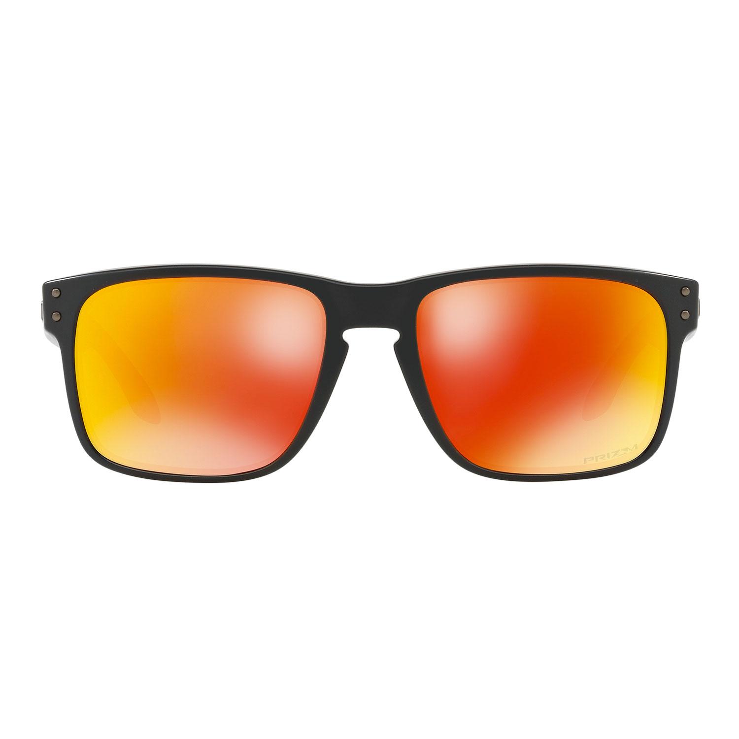 Product gallery image number 6 for product Holbrook Sunglasses - Matte Black - Prizm Ruby Lens
