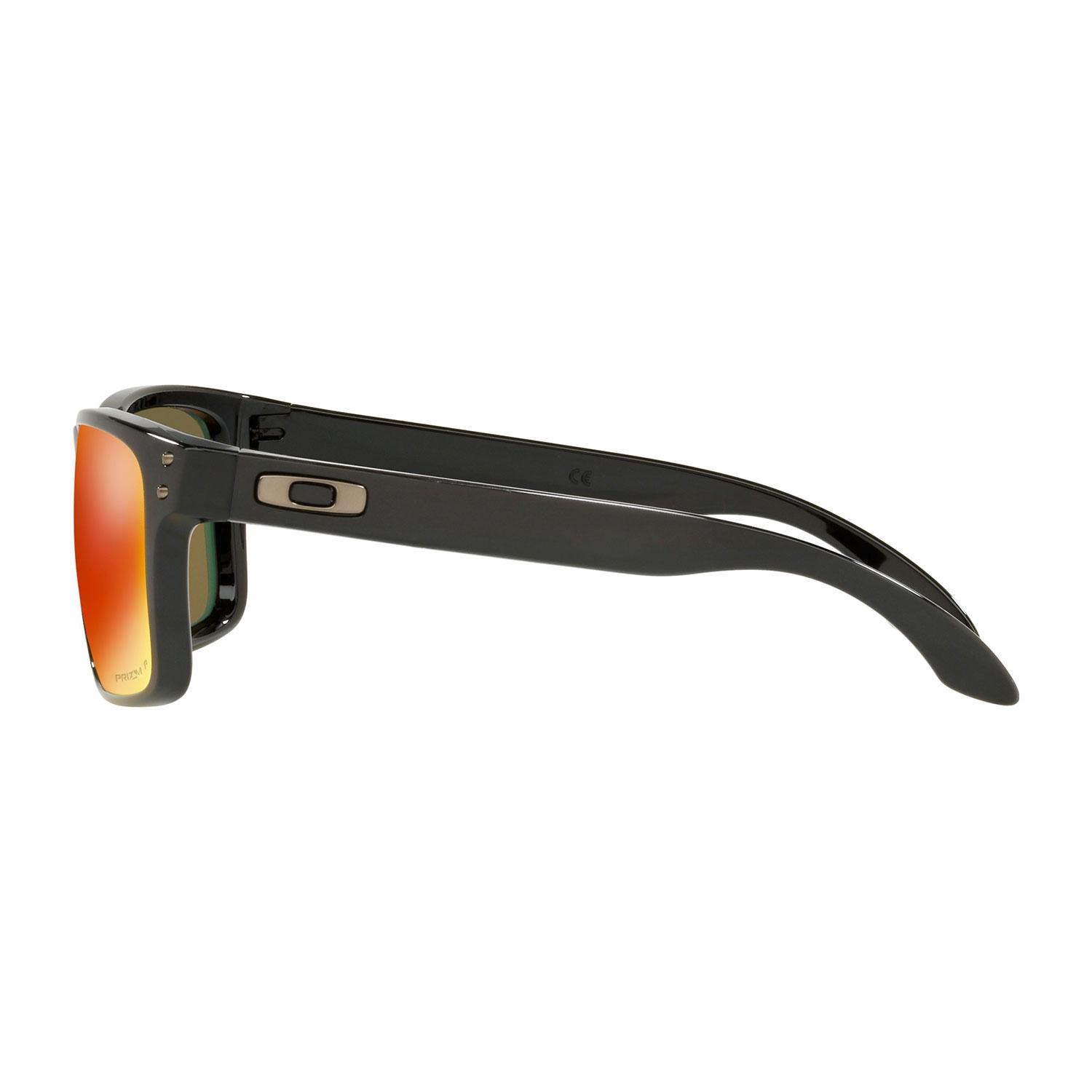Product gallery image number 2 for product Holbrook Sunglasses - Polished Black - Prizm Ruby Iridium Polarized Lens - Unisex