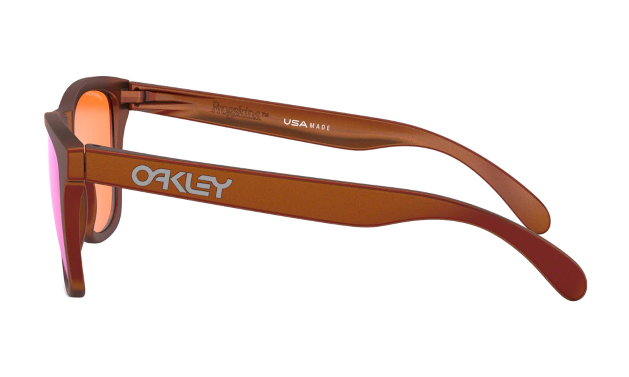 Product gallery image number 4 for product Frogskins Sunglasses - Red Gold Shift - Prizm Trail Lens