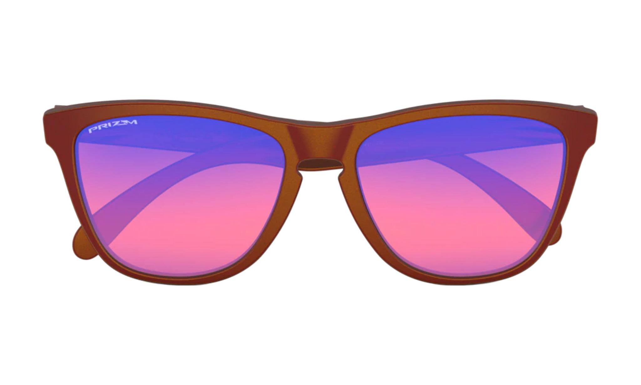 Product gallery image number 5 for product Frogskins Sunglasses - Red Gold Shift - Prizm Trail Lens