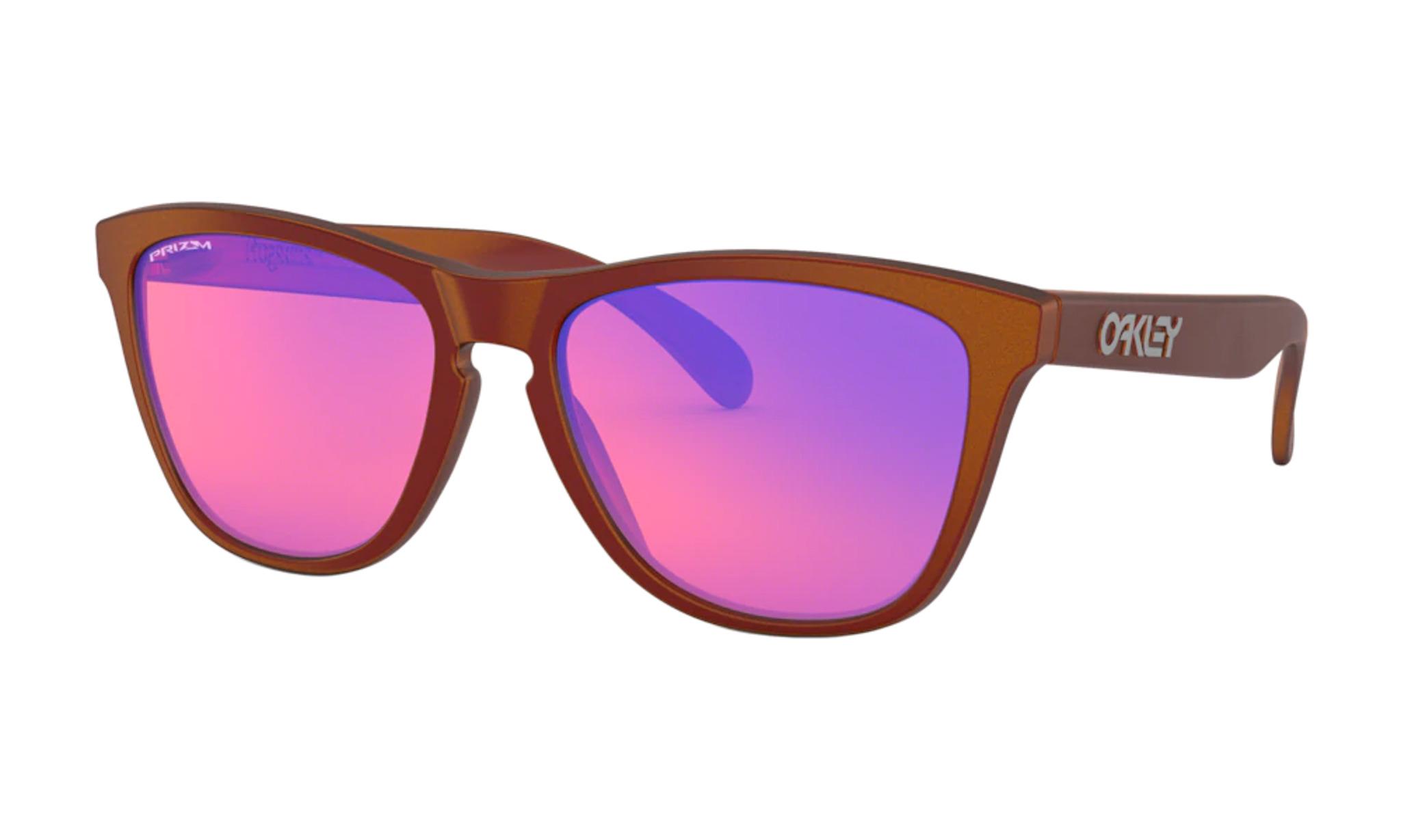 Product gallery image number 1 for product Frogskins Sunglasses - Red Gold Shift - Prizm Trail Lens