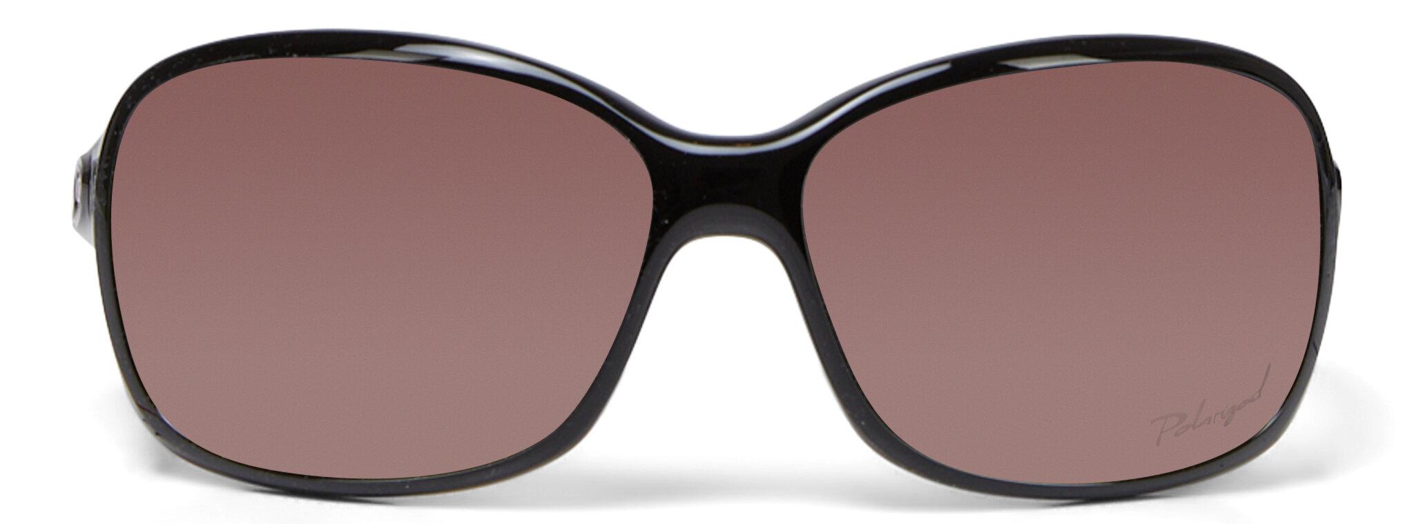 Product gallery image number 1 for product Urgency Sunglasses - Polished Black - Grey Polarized Lens - Women's