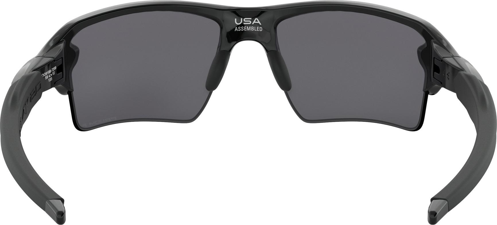 Product gallery image number 2 for product Flak 2.0 XL Sunglasses - Polished Black - Prizm Black Iridium Polarized Lens