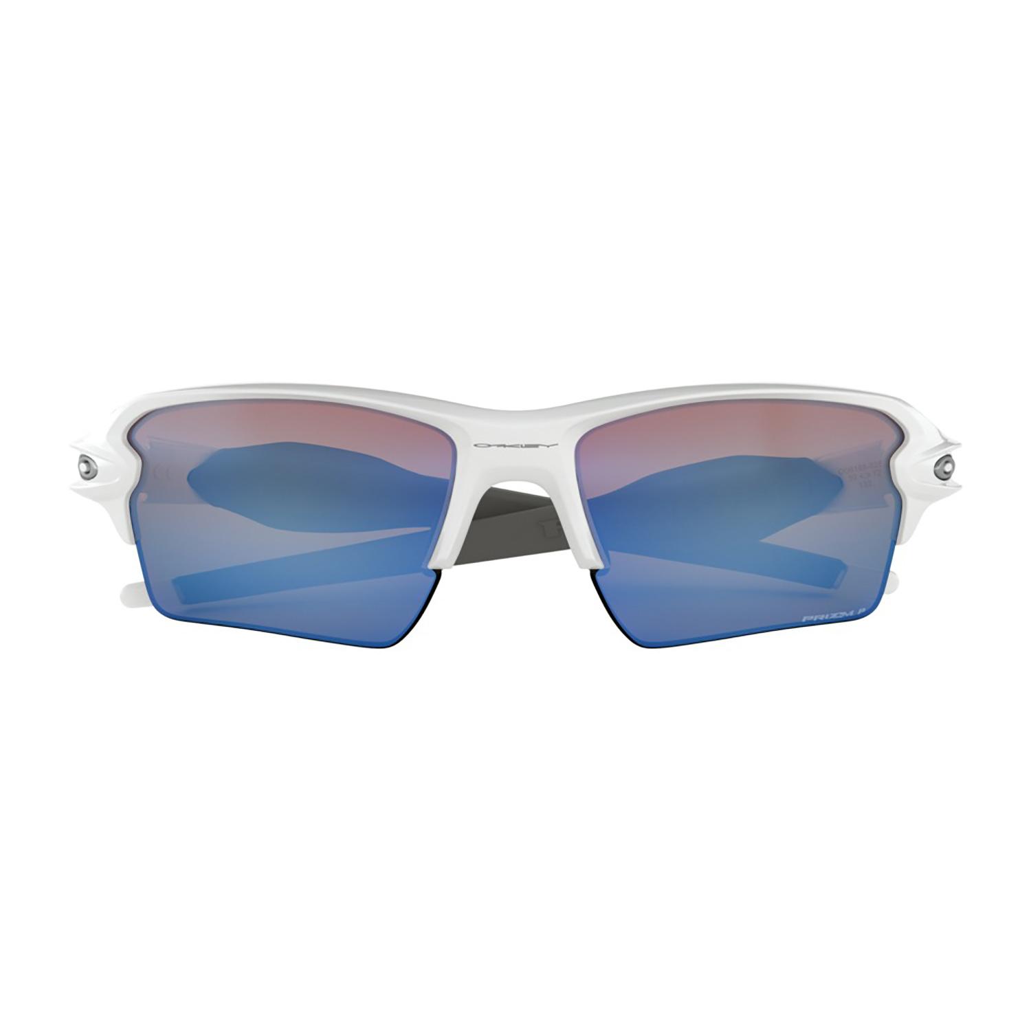 Product gallery image number 5 for product Flak 2.0 XL Sunglasses - Polished White - Prizm Deep H2O Polarized Lens