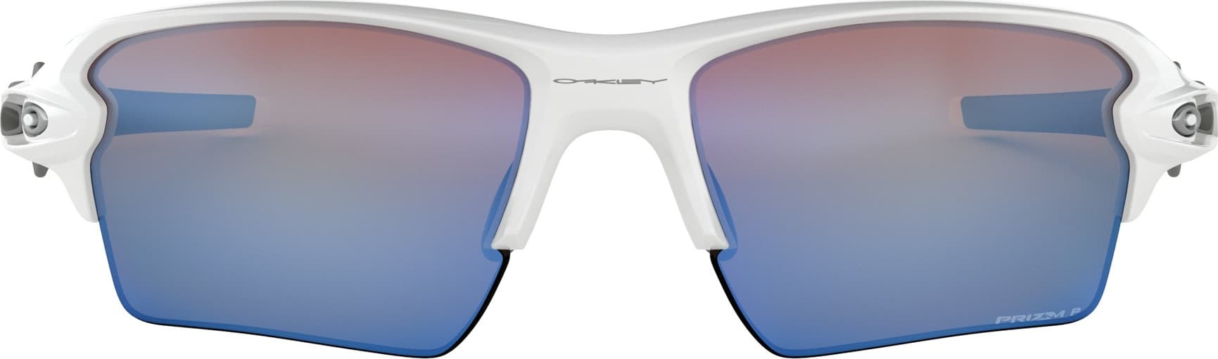 Product gallery image number 3 for product Flak 2.0 XL Sunglasses - Polished White - Prizm Deep H2O Polarized Lens
