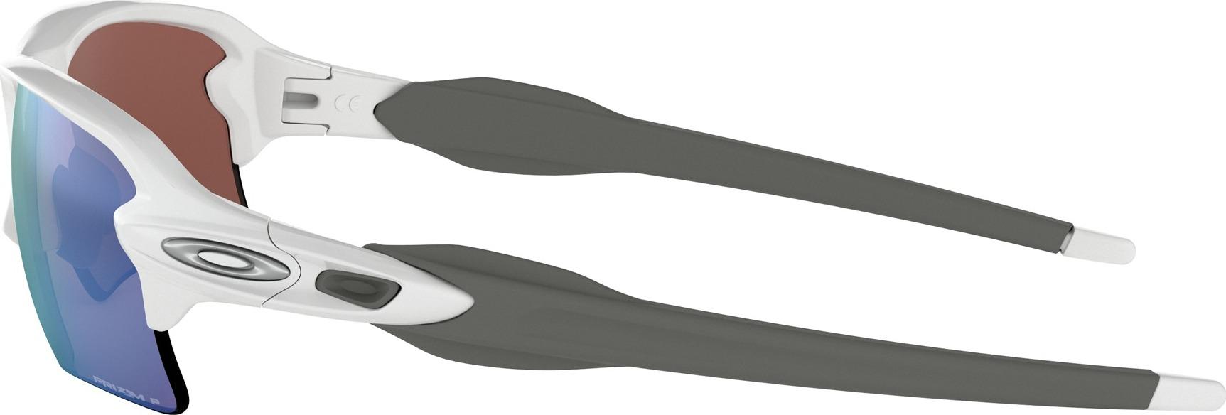 Product gallery image number 2 for product Flak 2.0 XL Sunglasses - Polished White - Prizm Deep H2O Polarized Lens