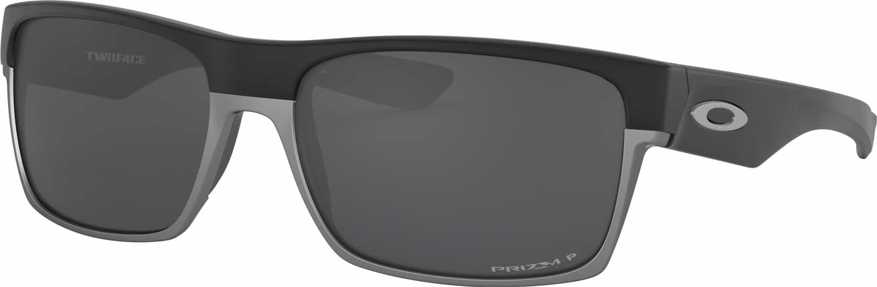 Product image for Two Face Sunglasses - Matte Black - Prizm Black Iridium Polarized Lens - Men's