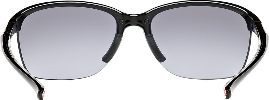 Product gallery image number 5 for product Unstoppable Sunglasses - Tone It Up Polished Black - Black Grey Gradient Lens