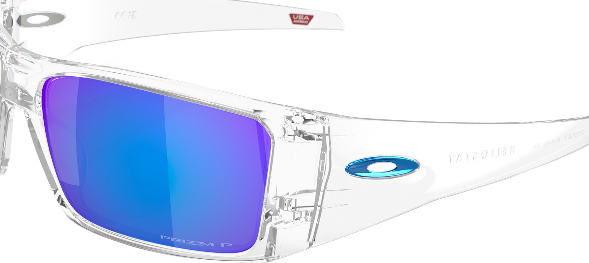 Product gallery image number 4 for product Heliostat Sunglasses - Clear - Prizm Sapphire Polar Lens