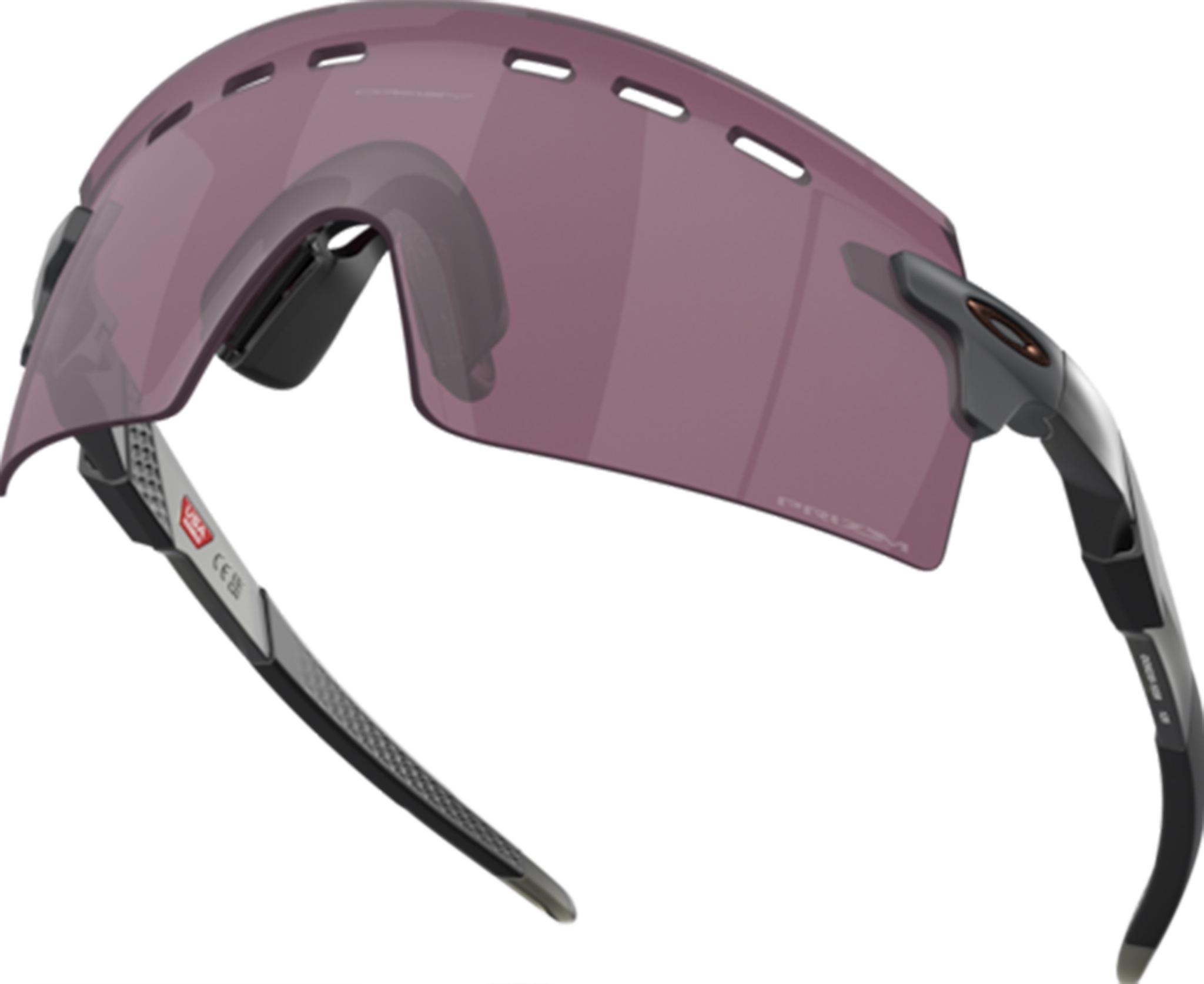 Numéro de l'image de la galerie de produits 7 pour le produit Lunettes de soleil Encoder Strike Vented - Matte Grey Smoke - Lentille Prizm Road Black - Unisexe